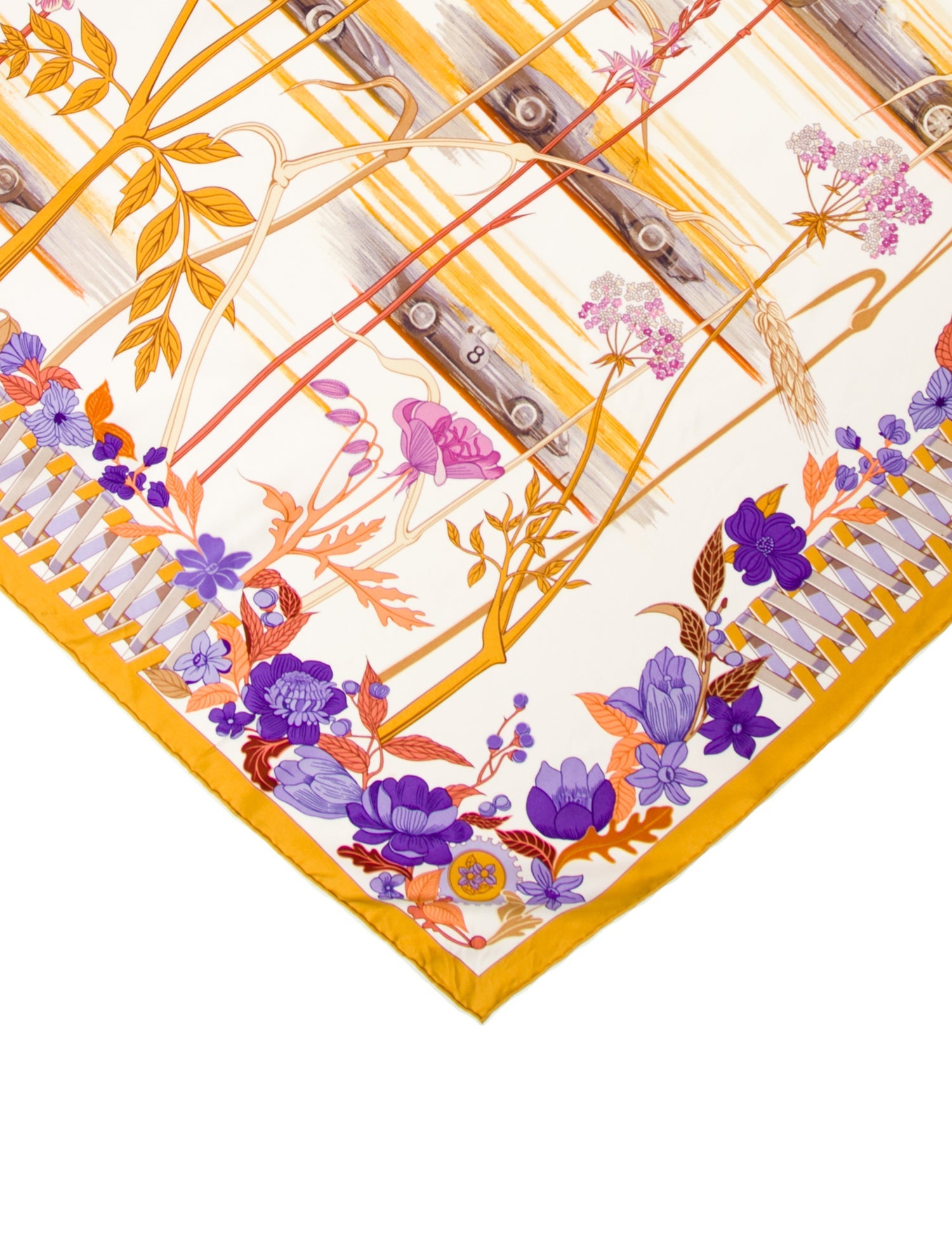 Hermès Les Bolides Silk Scarf