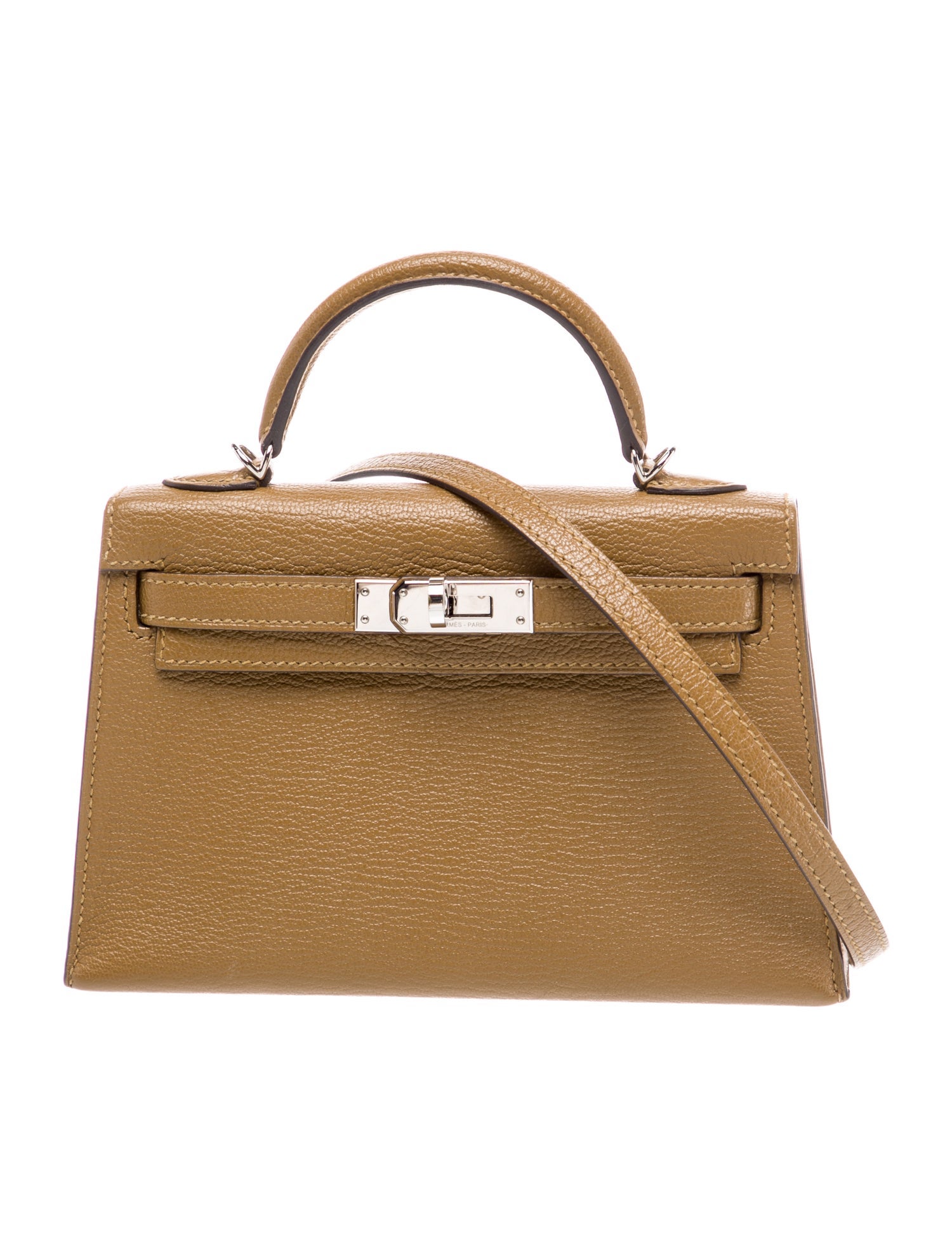 Hermès 2021 Chevre Mysore Verso Mini Kelly II Sellier 20