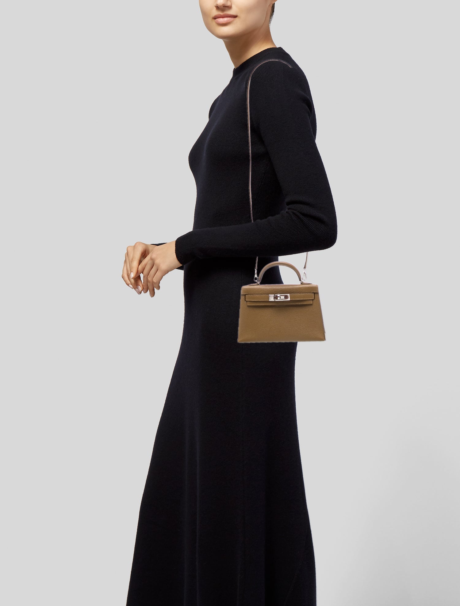 Hermès 2021 Chevre Mysore Verso Mini Kelly II Sellier 20