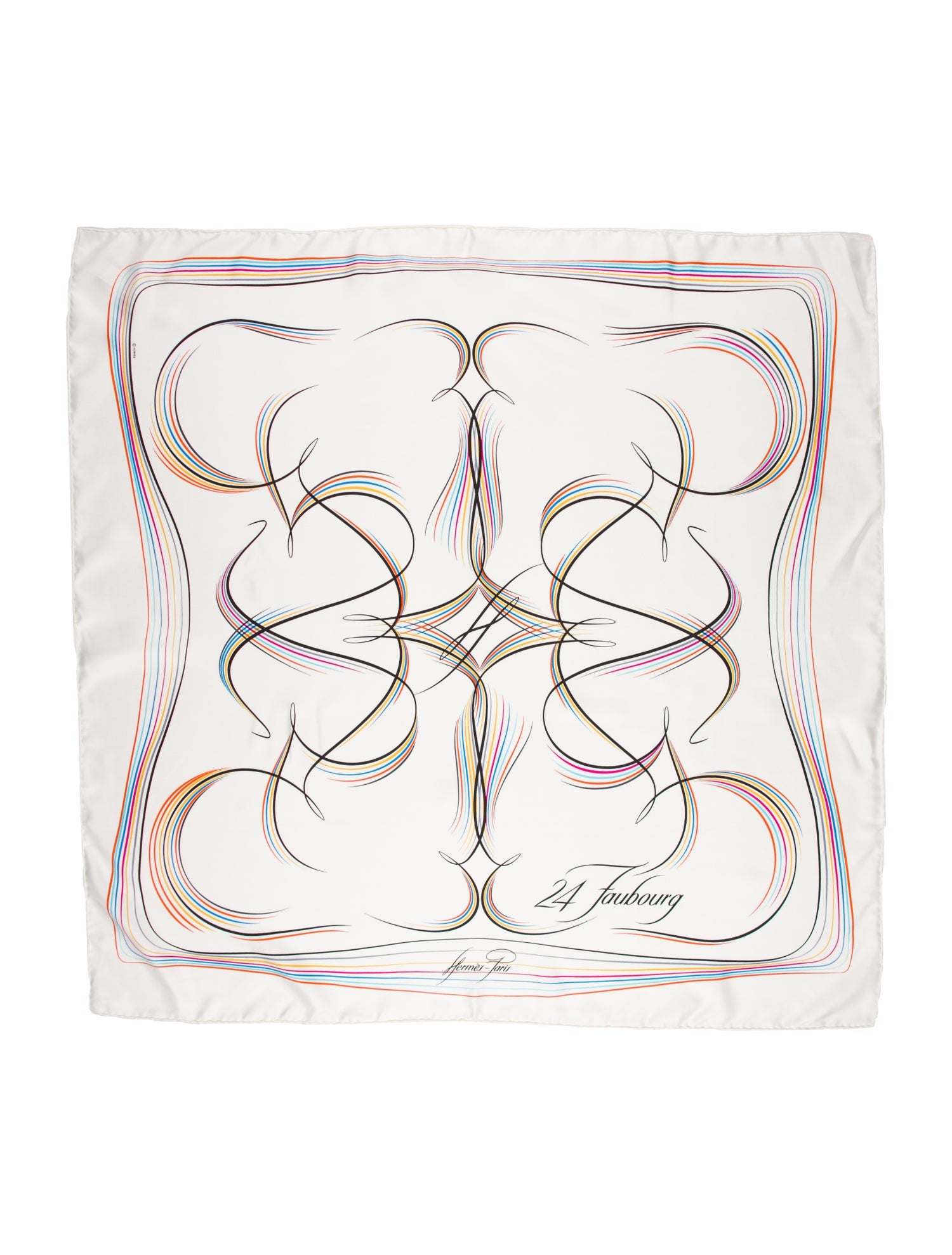 Hermès 24 Faubourg Silk Scarf w/ Tags