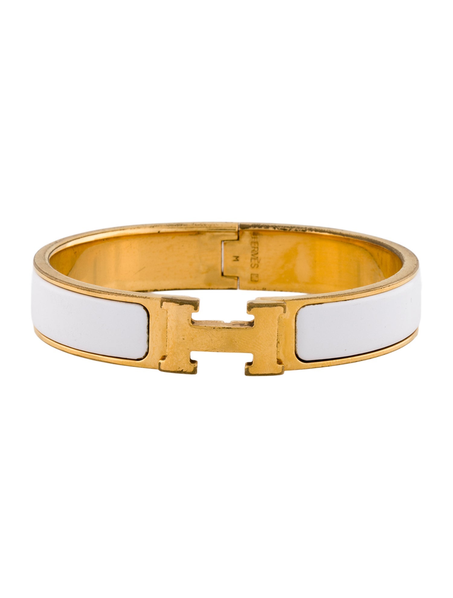 Hermès Clic H Bangle Bracelet
