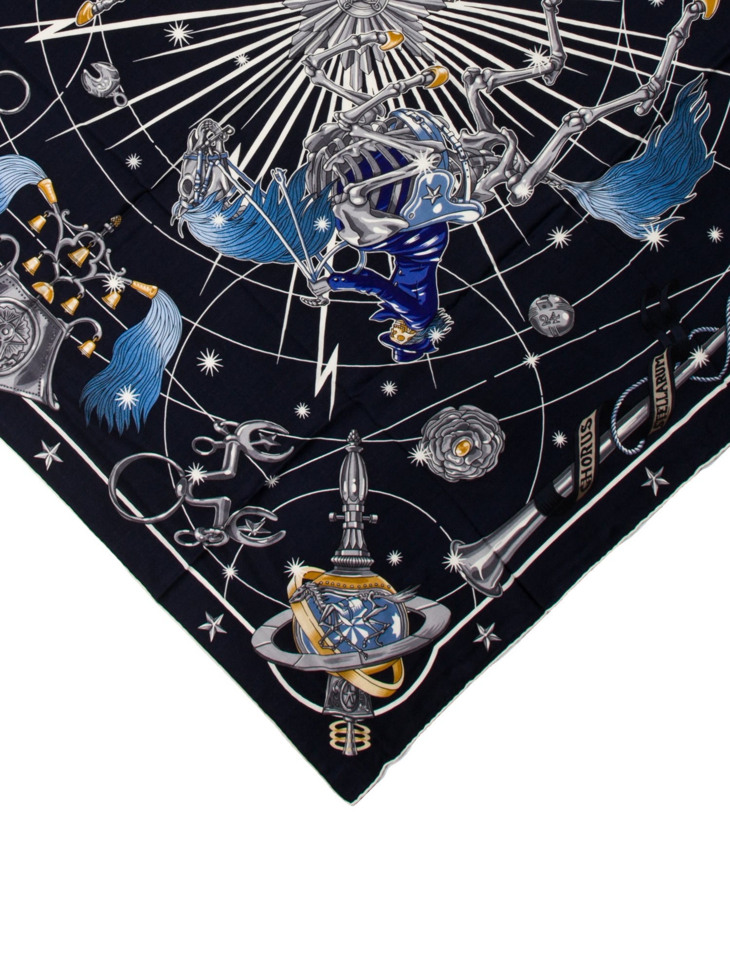 Hermès Chorus Stellarum Cashmere Shawl w/ Tags