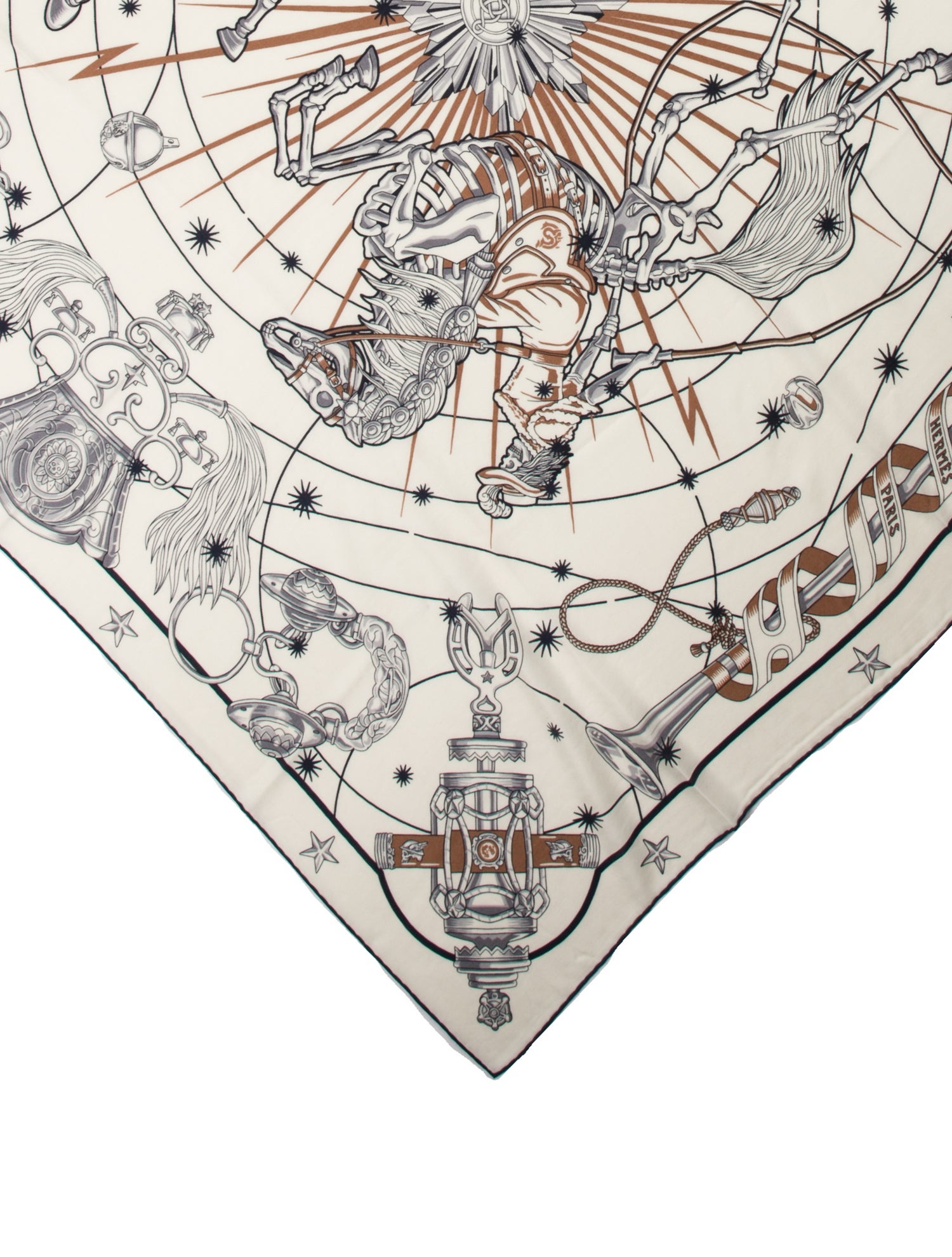 Hermès Chorus Stellarum Cashmere Shawl w/ Tags