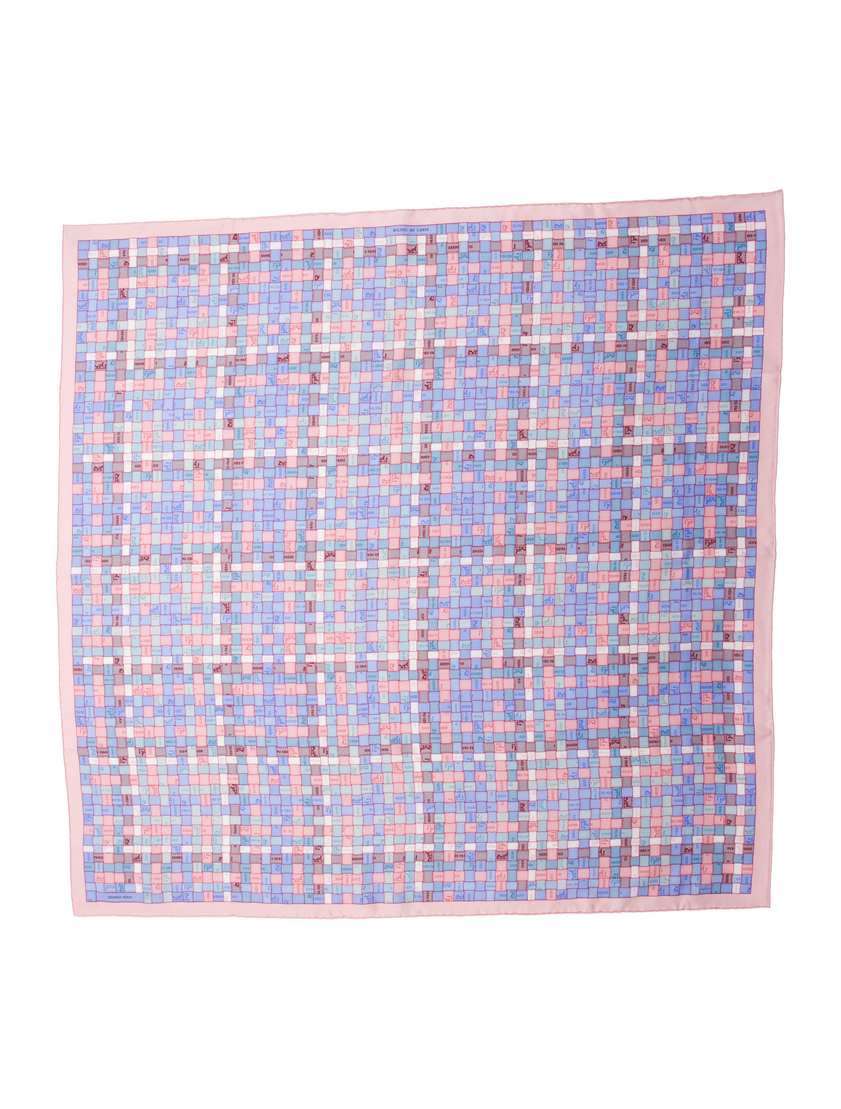 Hermès Bolduc Au Carré Silk Scarf w/ Tags