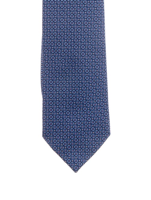 Hermès Silk Pattern Tie