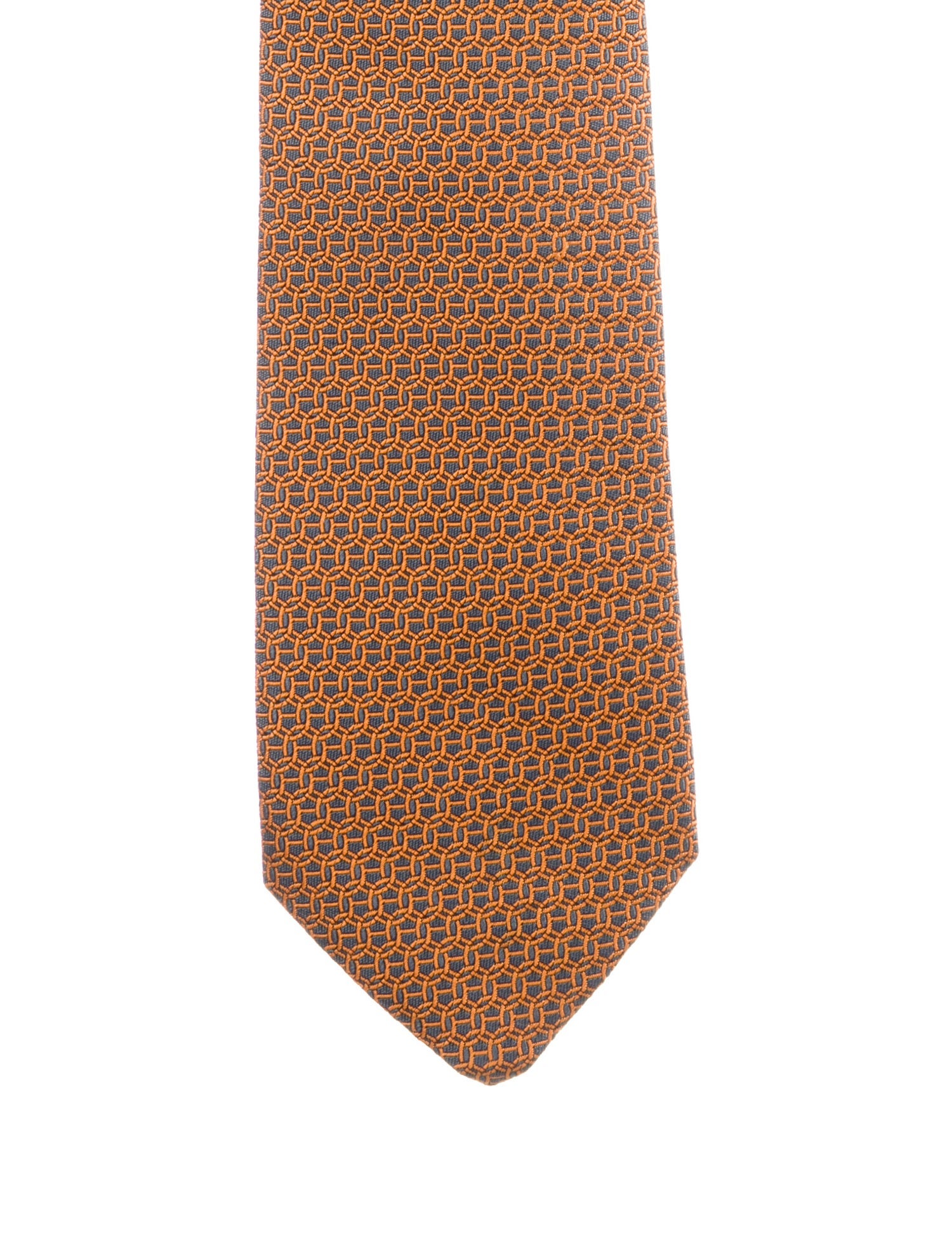 Hermès Silk Pattern Tie