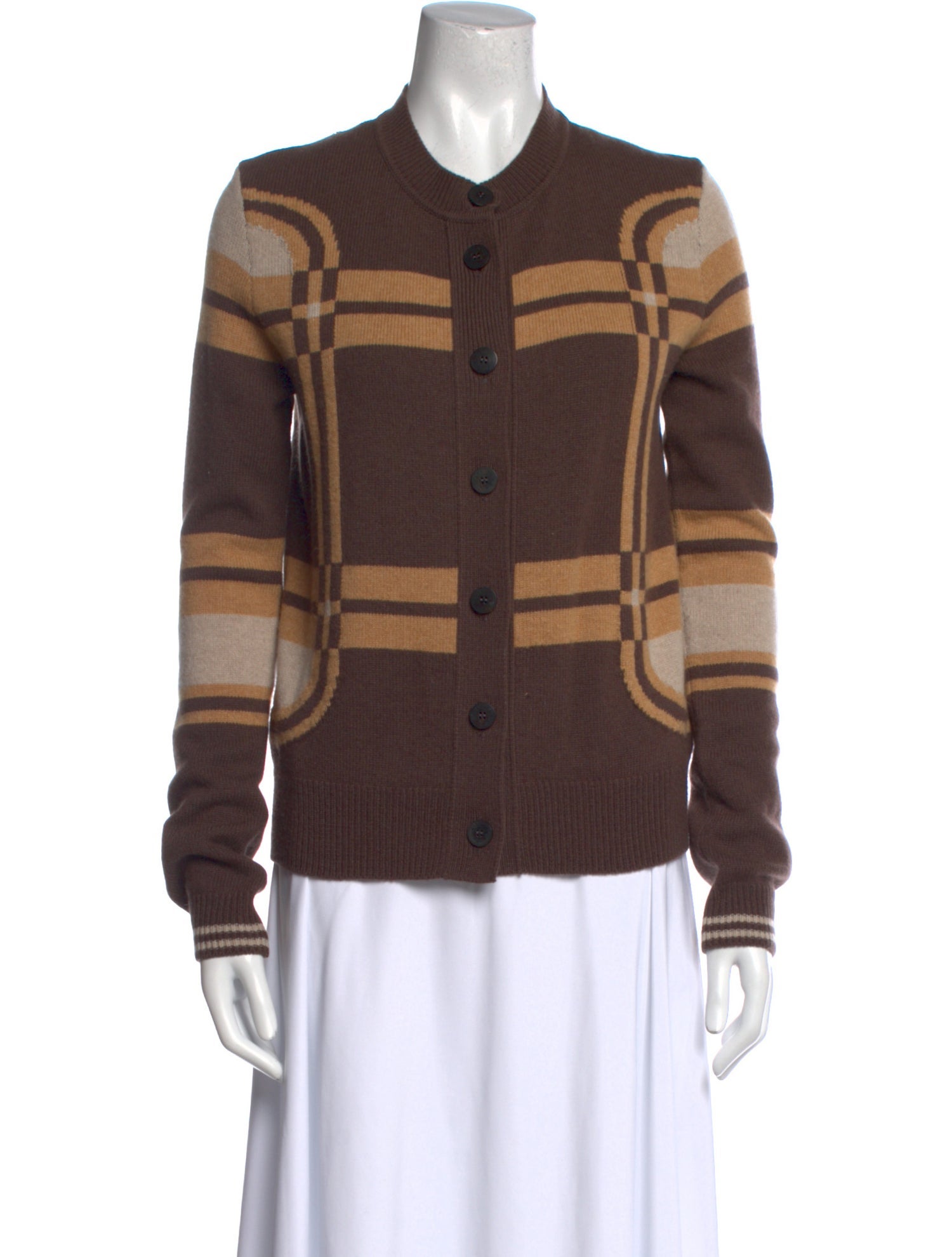 Hermès Cashmere Striped Sweater
