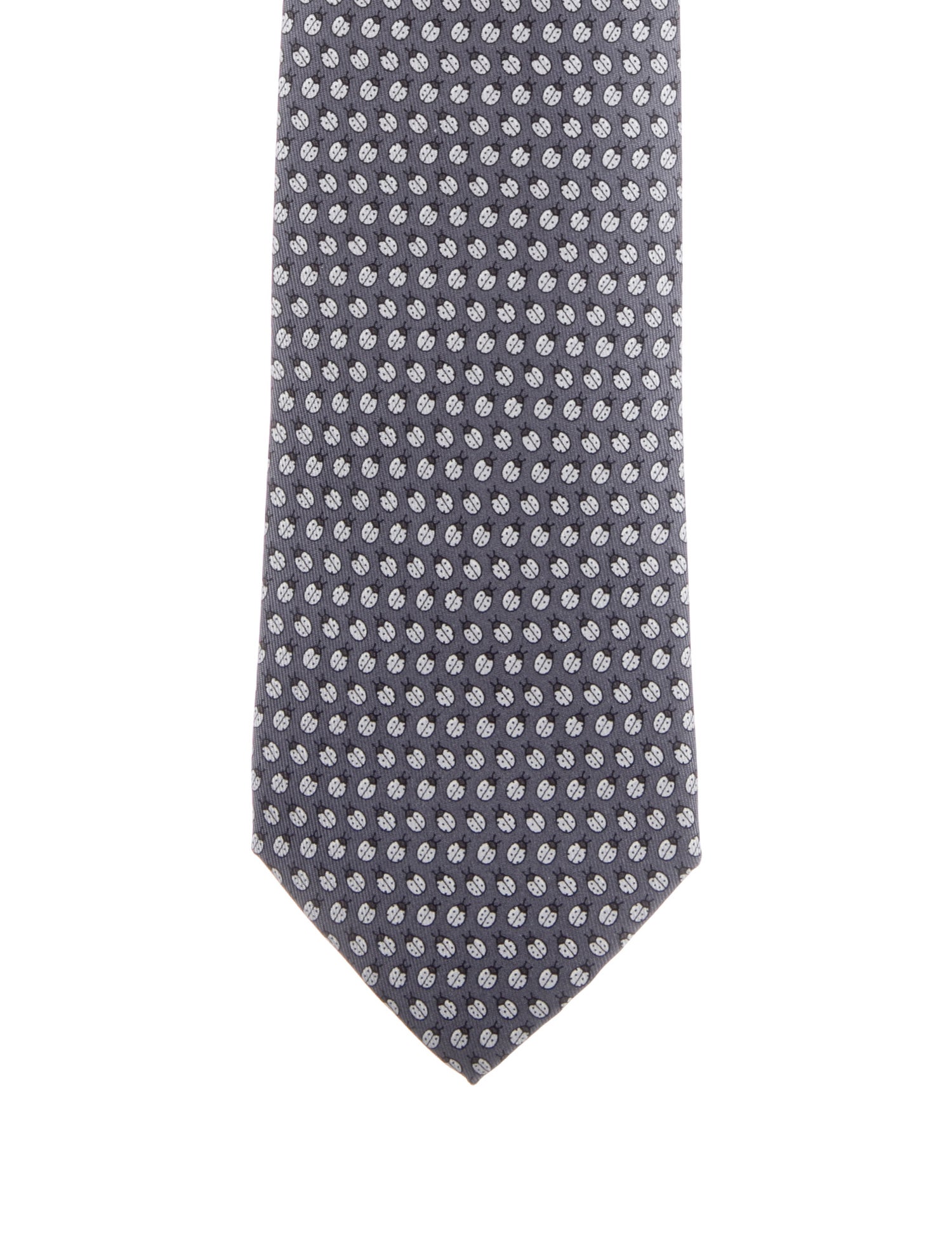 Hermès Silk Pattern Tie