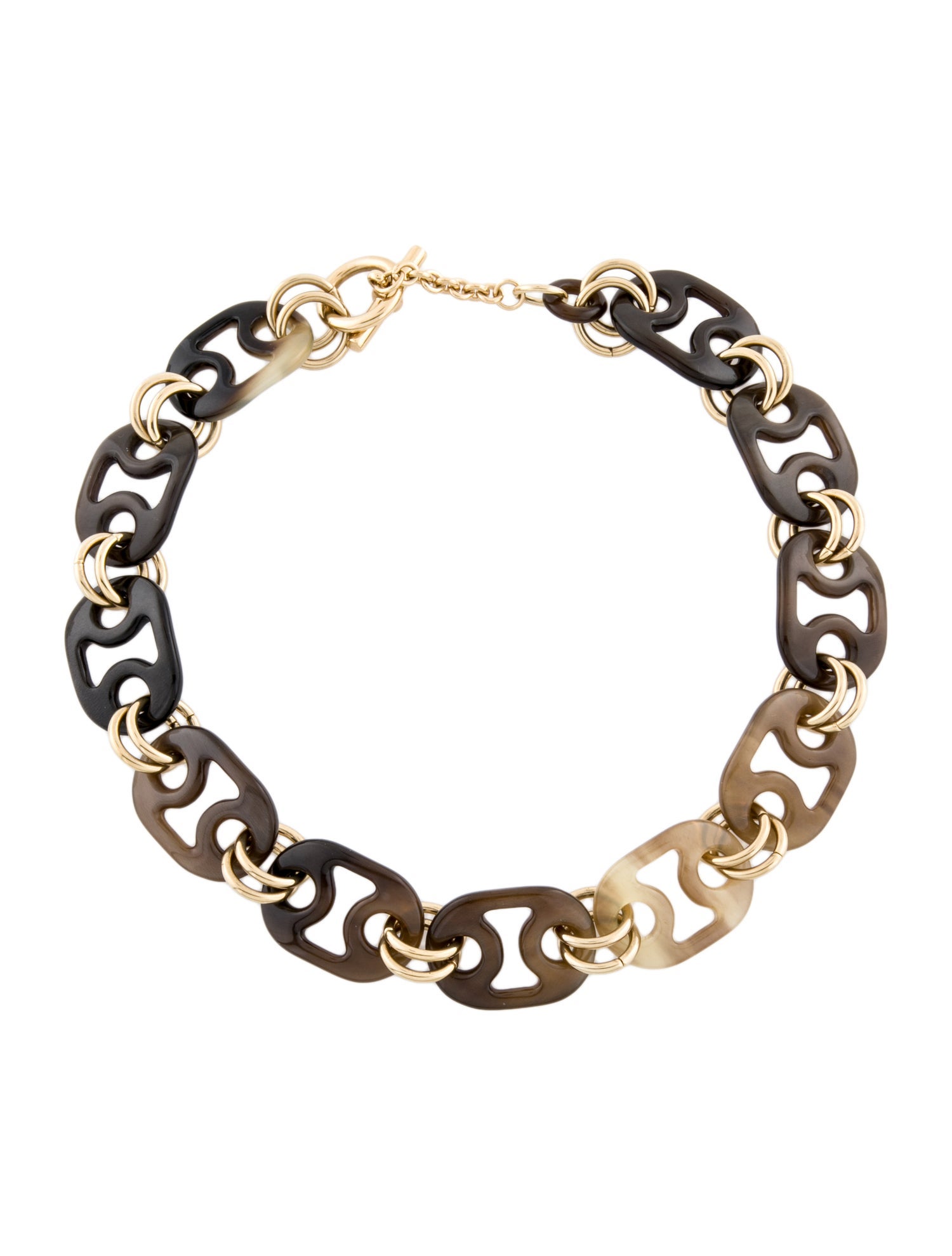 Hermès Horn Eurydice Collar necklace