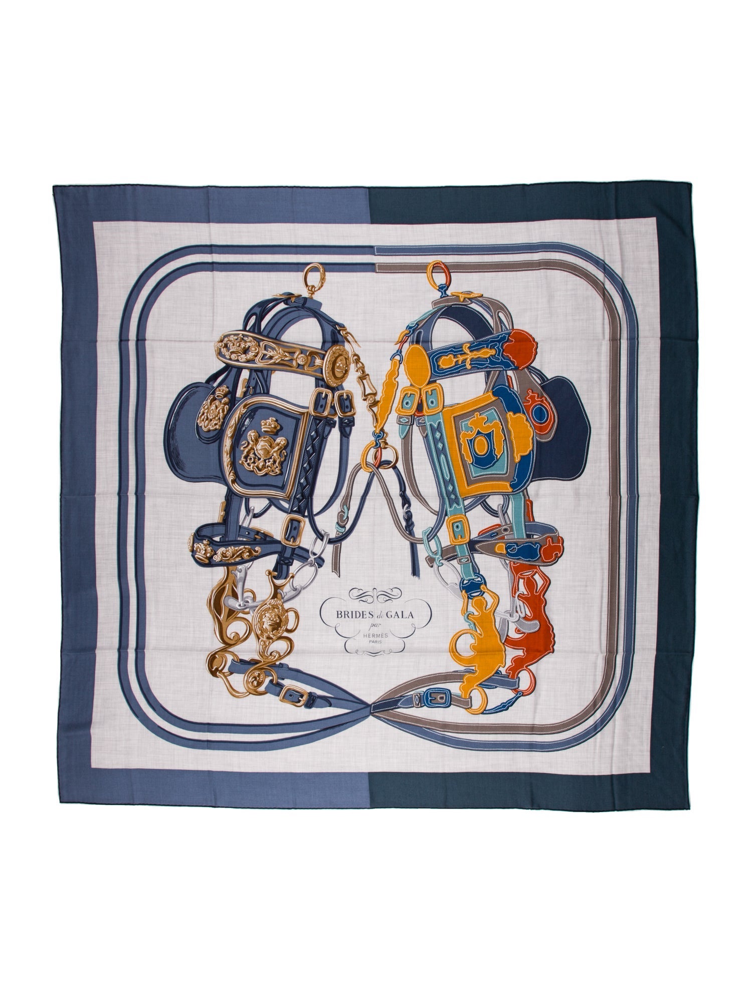 Hermès Brides de Gala Cashmere Shawl w/ Tags