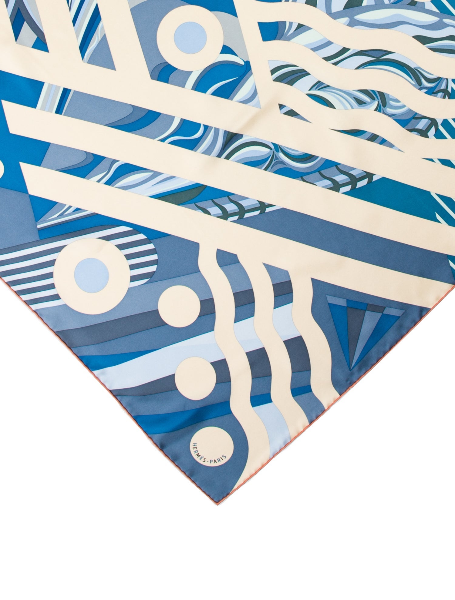 Hermès Le Reve De Julia Silk Scarf