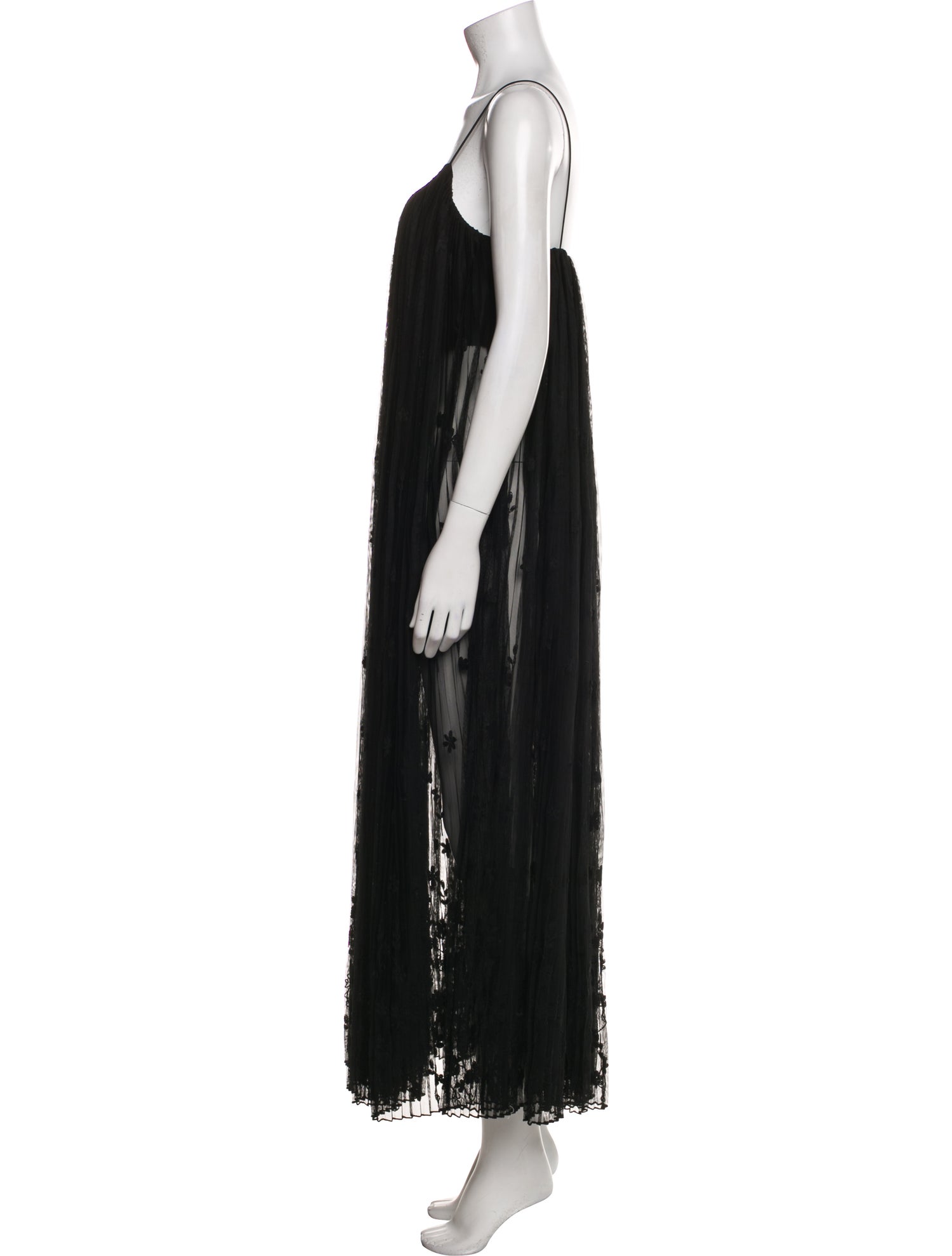 TOTEME Mesh Long Dress