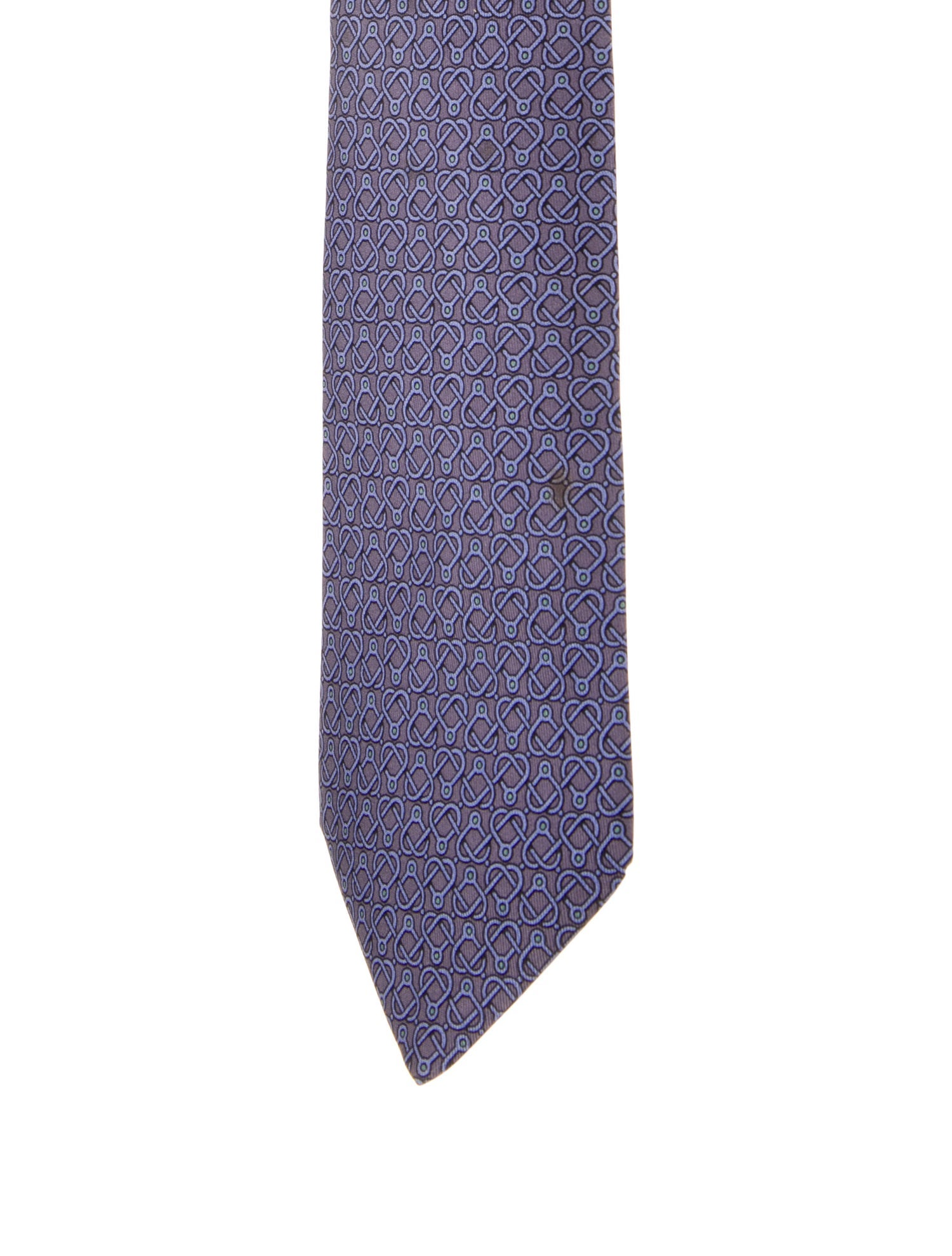 Hermès Silk Pattern Tie