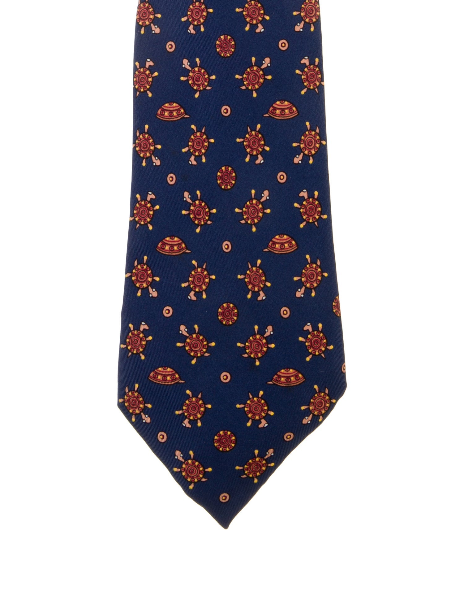 Hermès Silk Pattern Tie