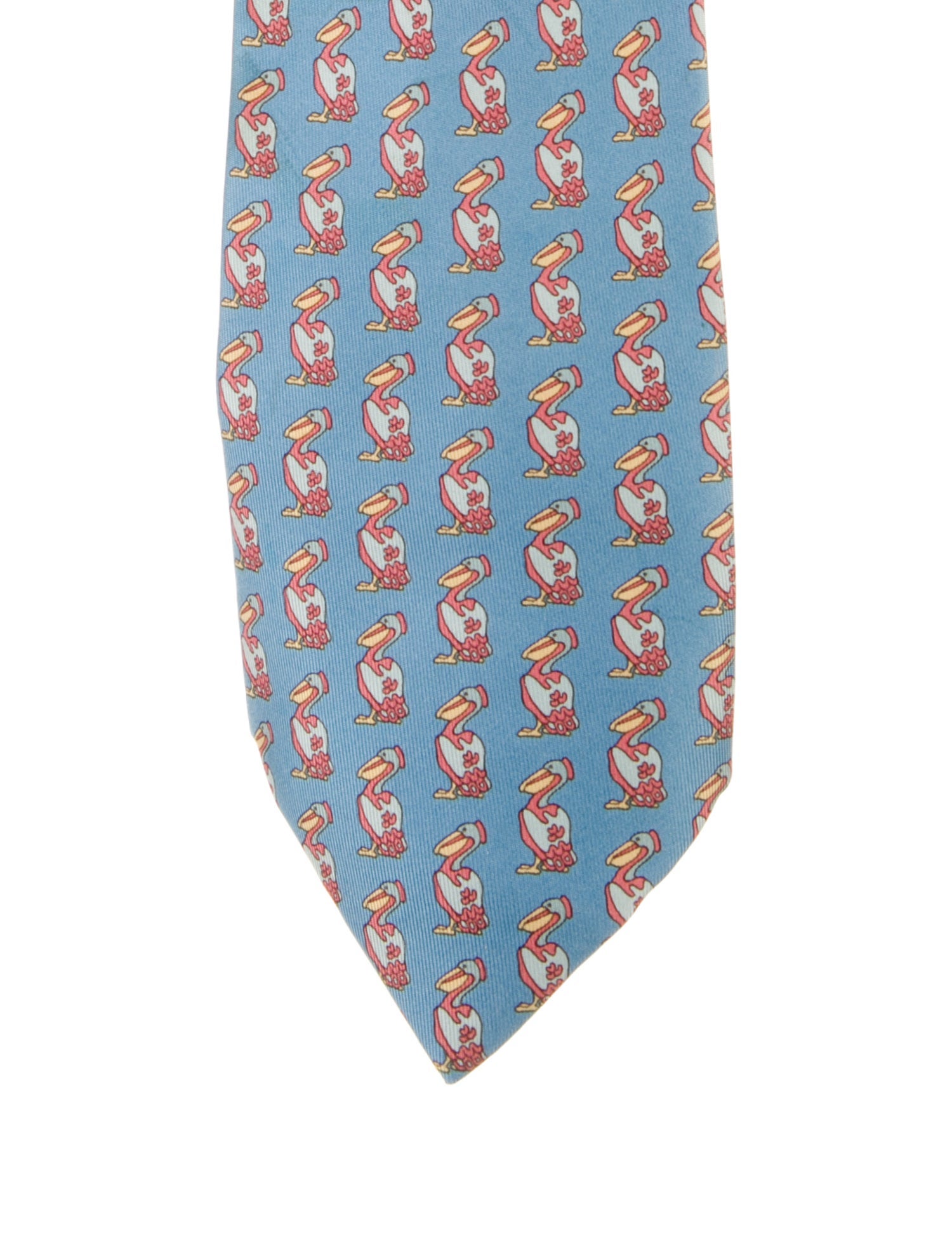 Hermès Silk Pattern Tie