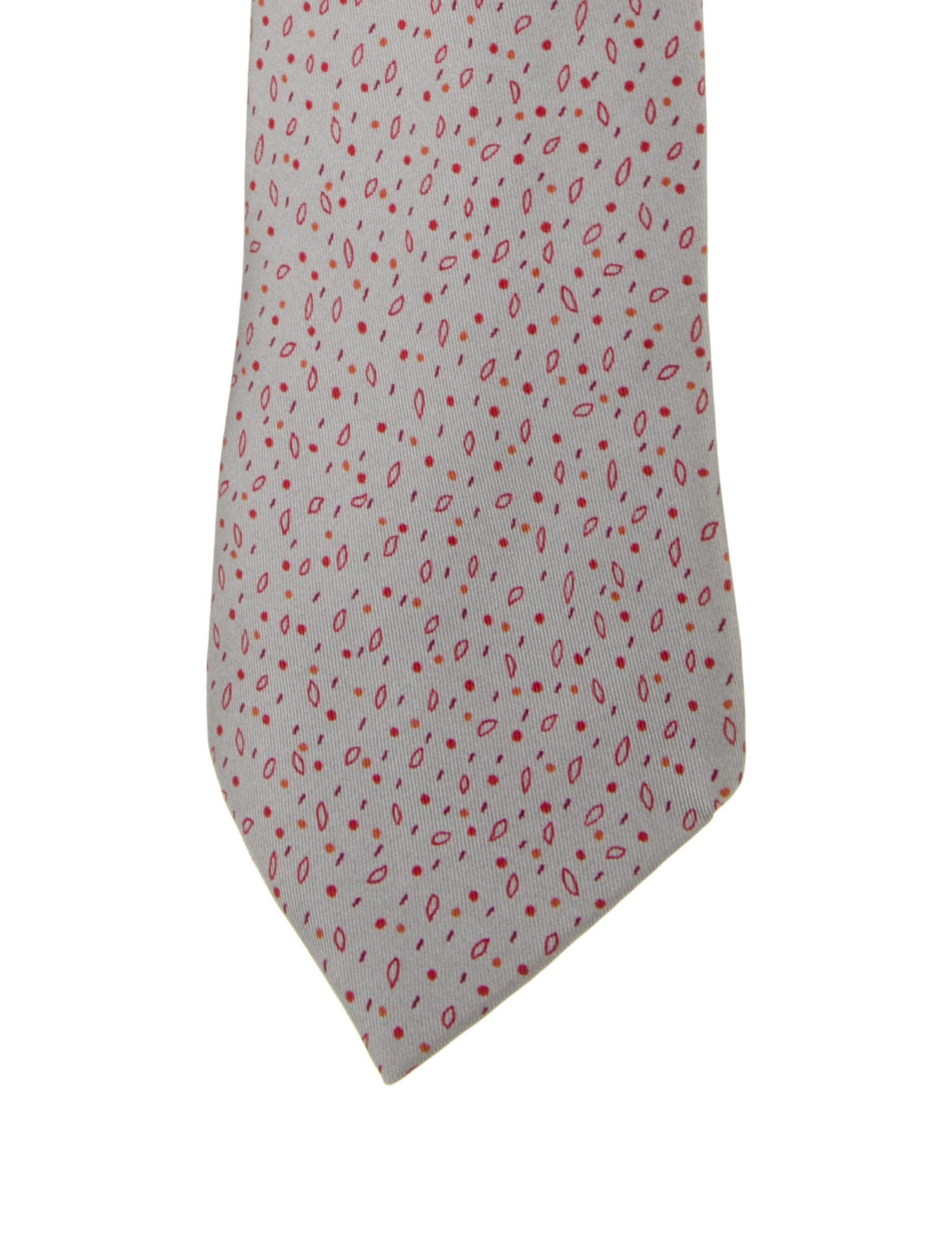 Hermès Silk Pattern Tie