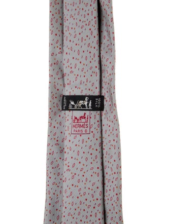 Hermès Silk Pattern Tie