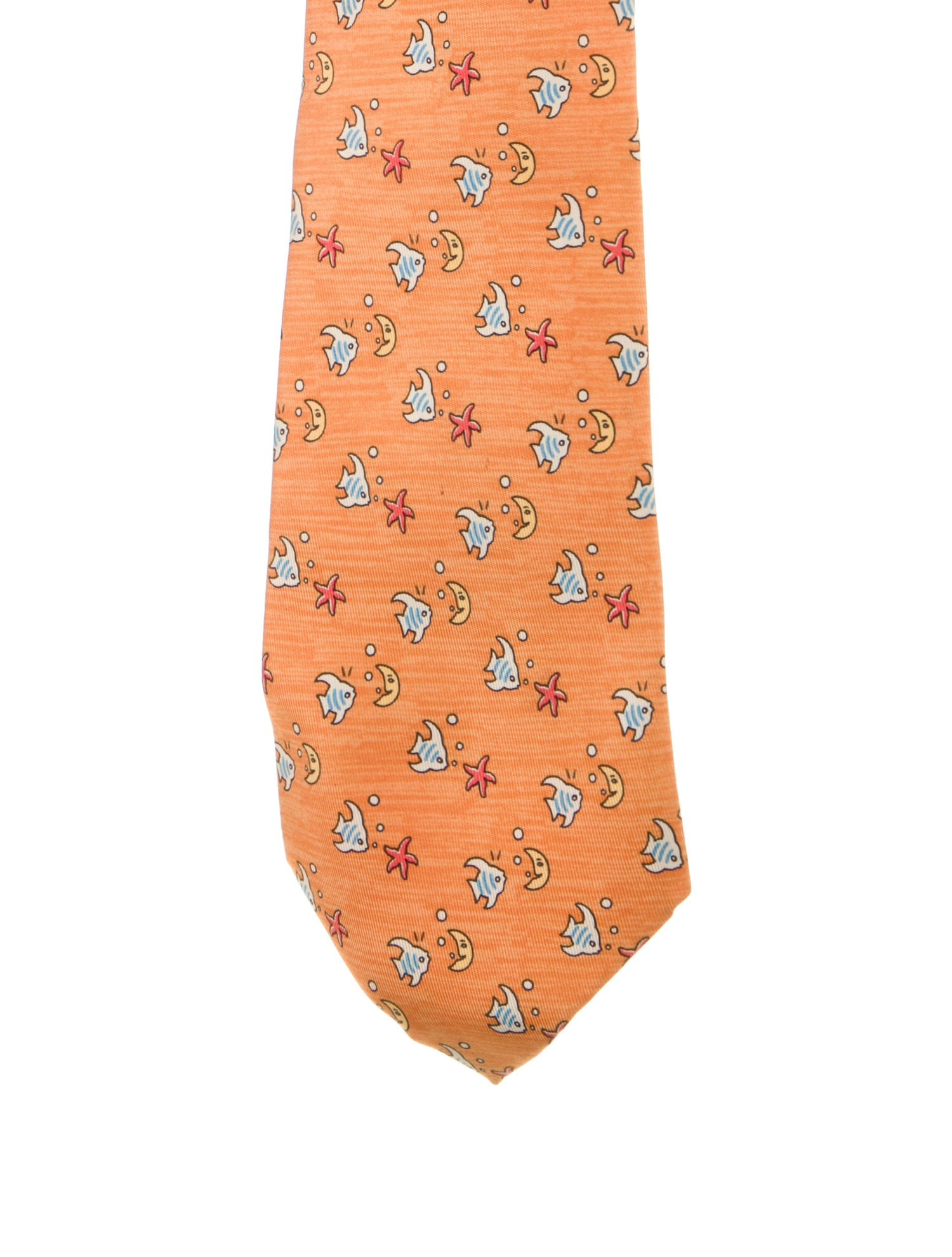 Hermès Silk Pattern Tie