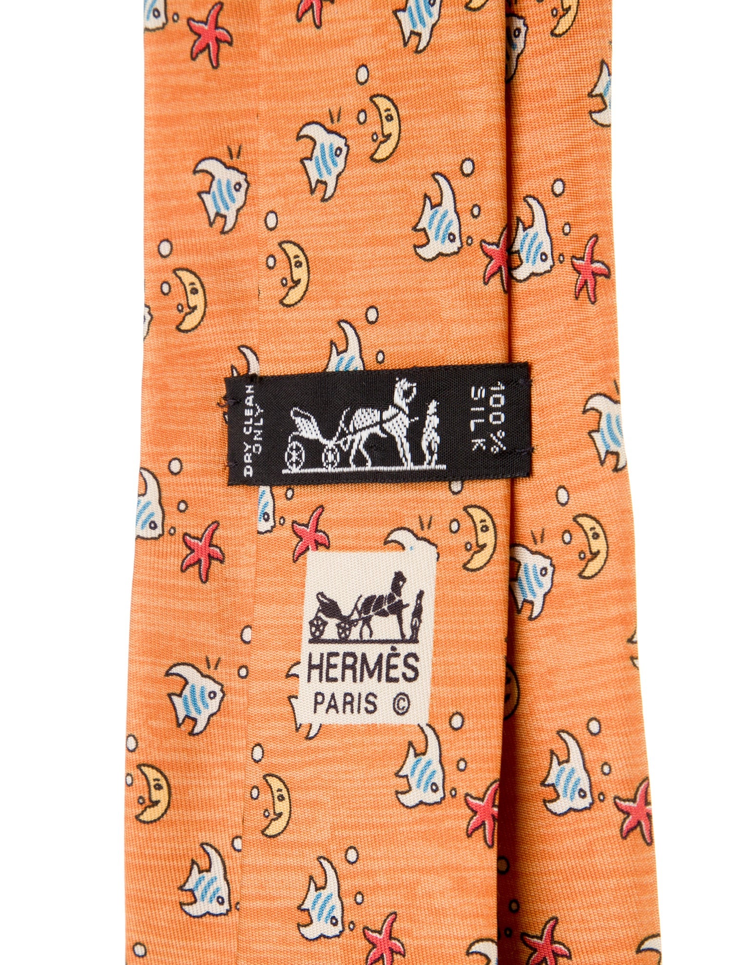 Hermès Silk Pattern Tie