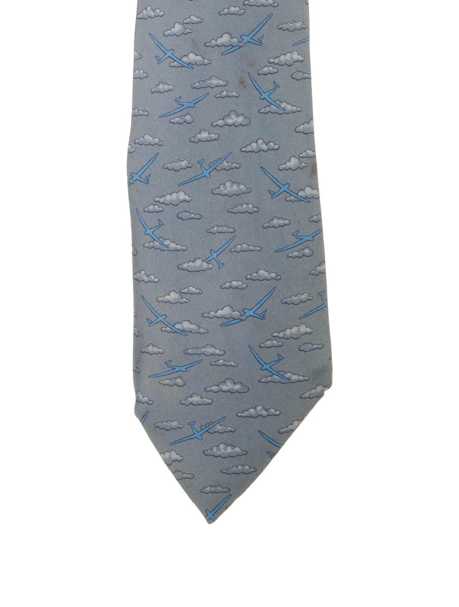 Hermès Silk Pattern Tie