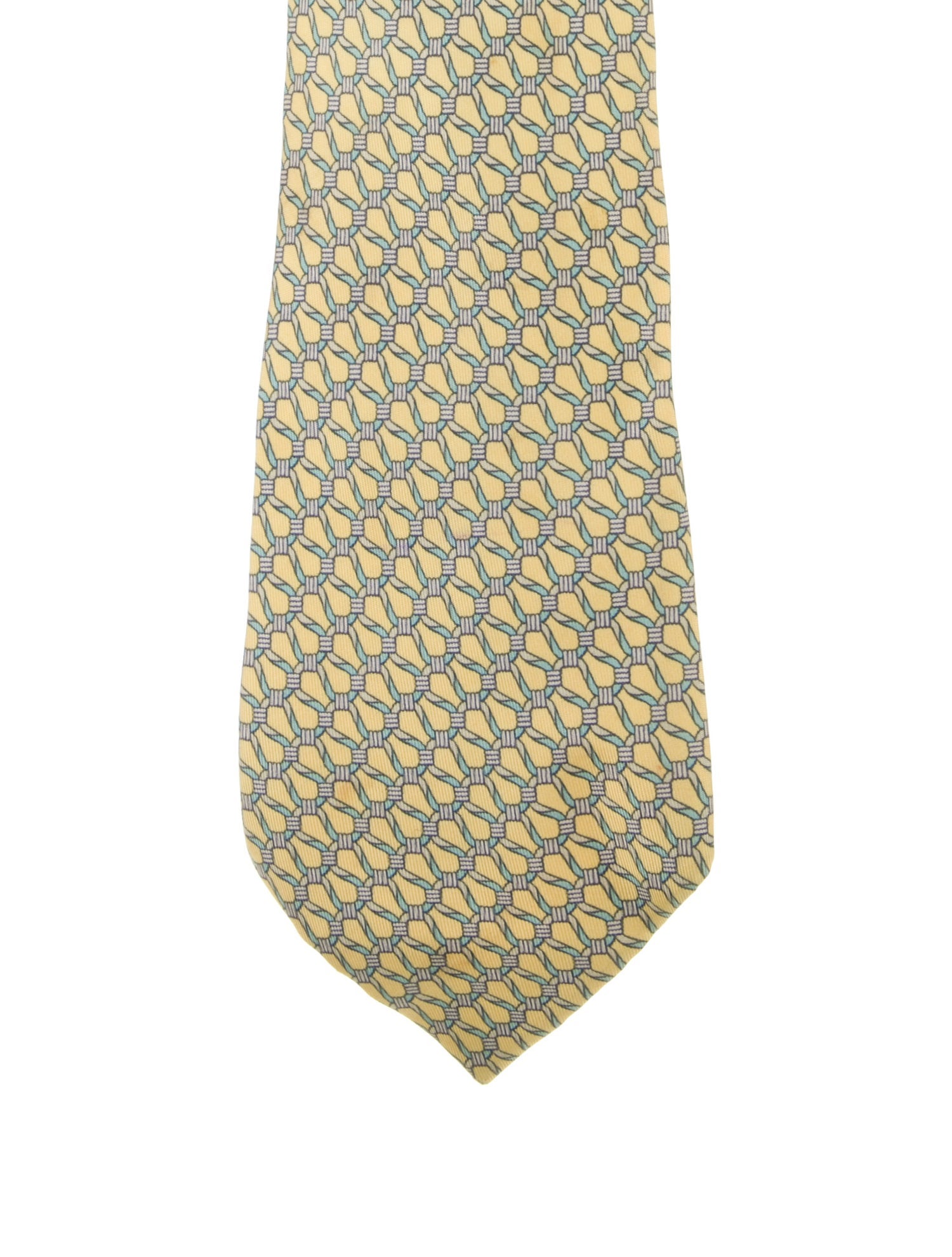 Hermès Silk Pattern Tie