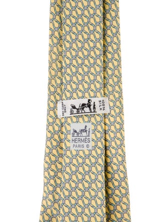 Hermès Silk Pattern Tie