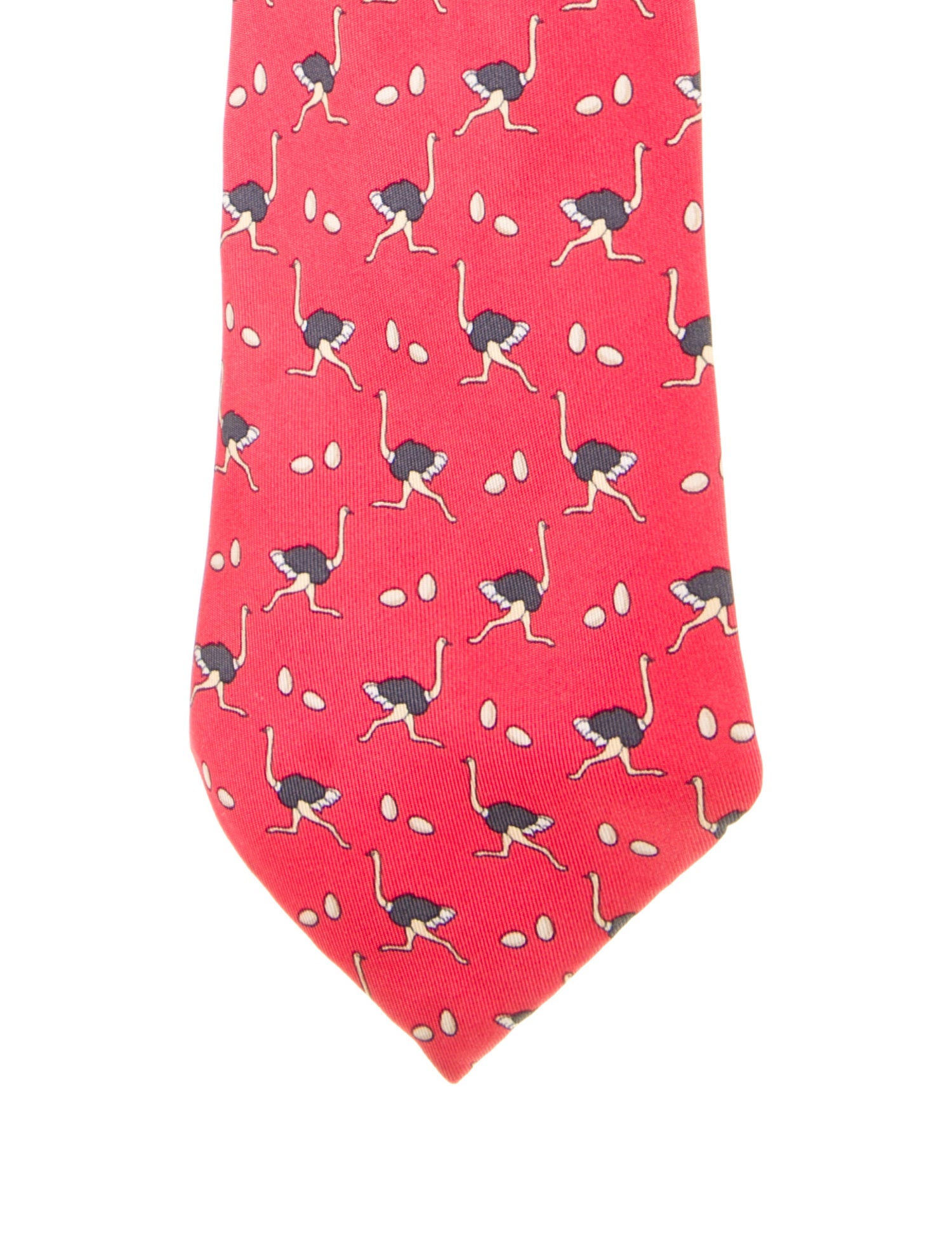 Hermès Silk Pattern Tie