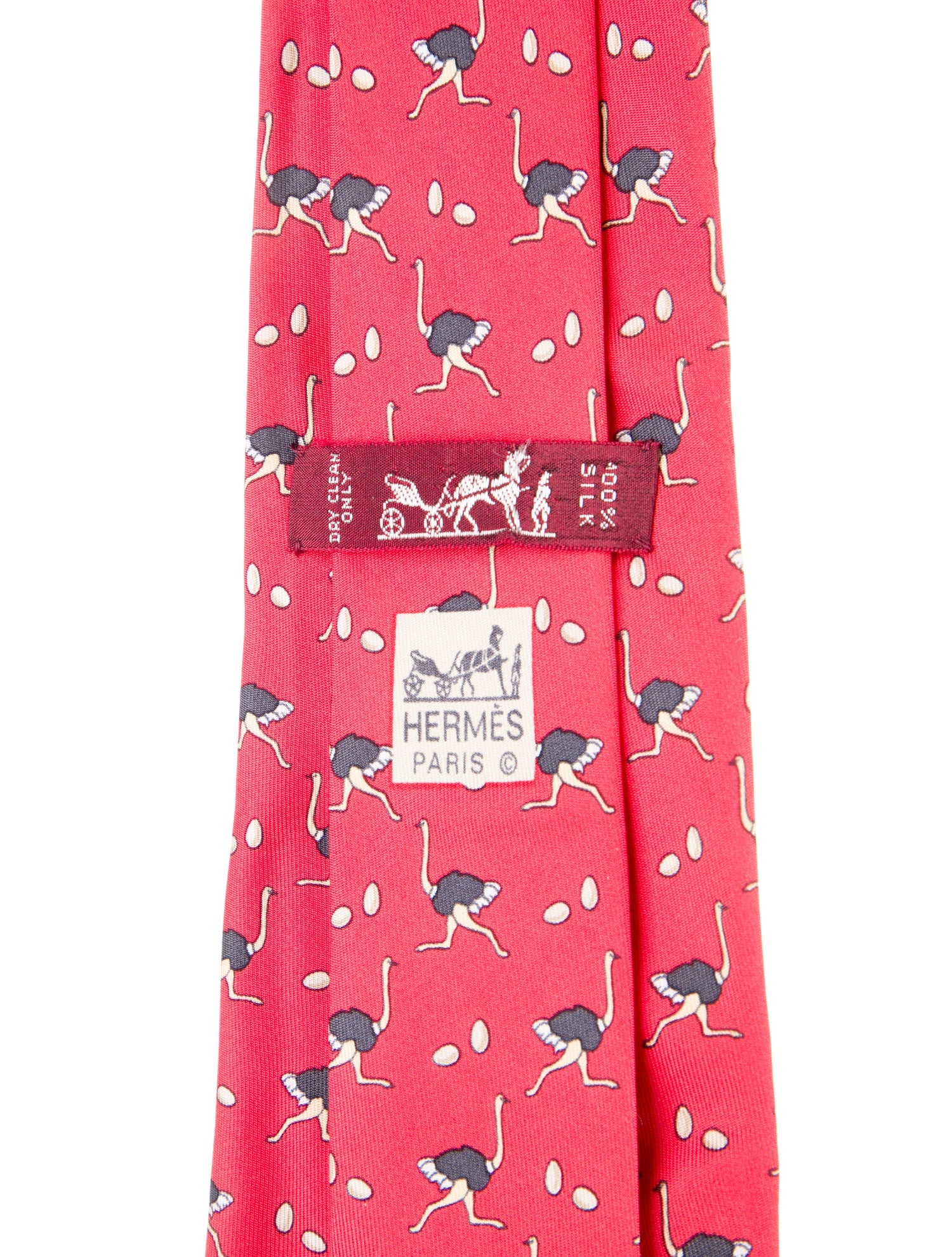 Hermès Silk Pattern Tie