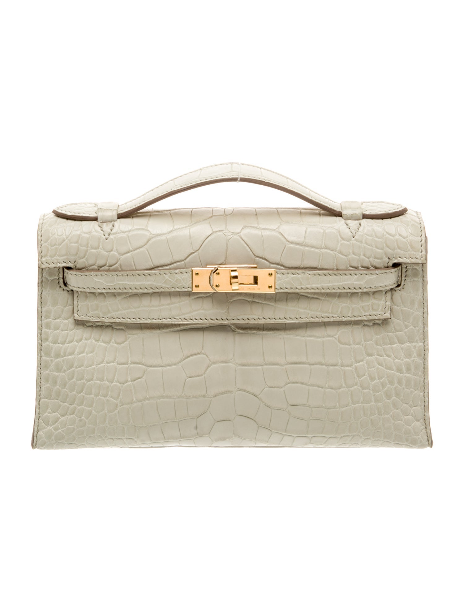 Hermès Matte Alligator Kelly Pochette