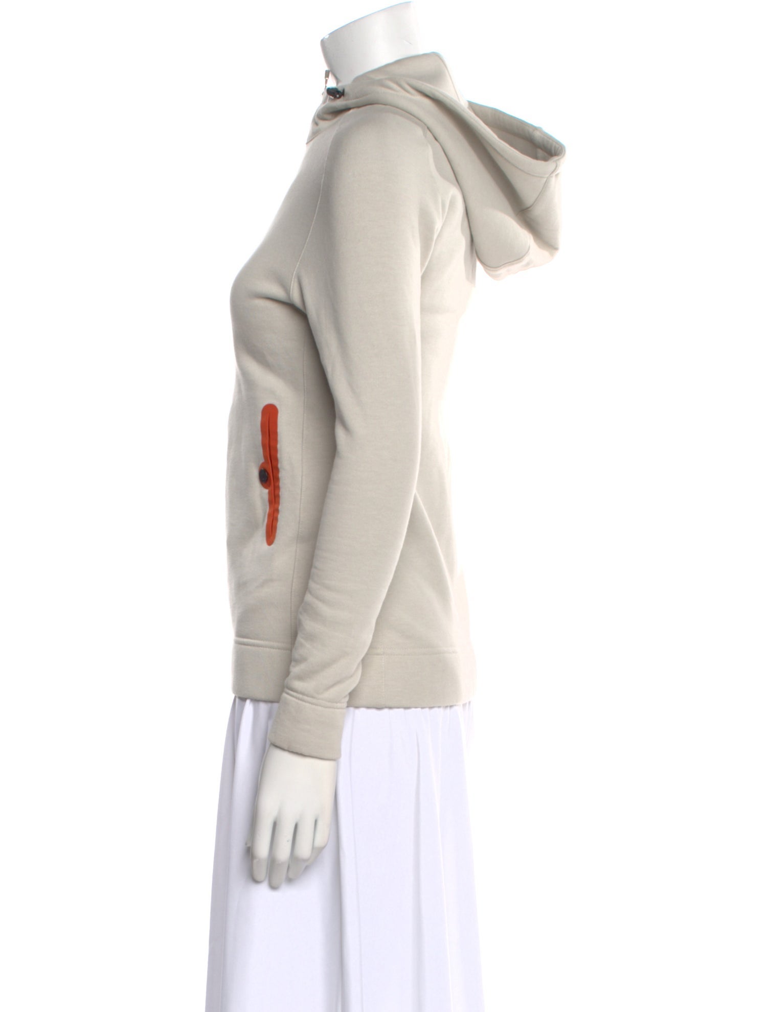 Hermès Mock Neck Long Sleeve Hoodie