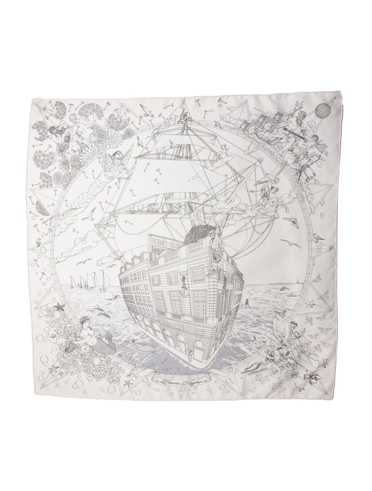 Hermès Flagship Silk Scarf