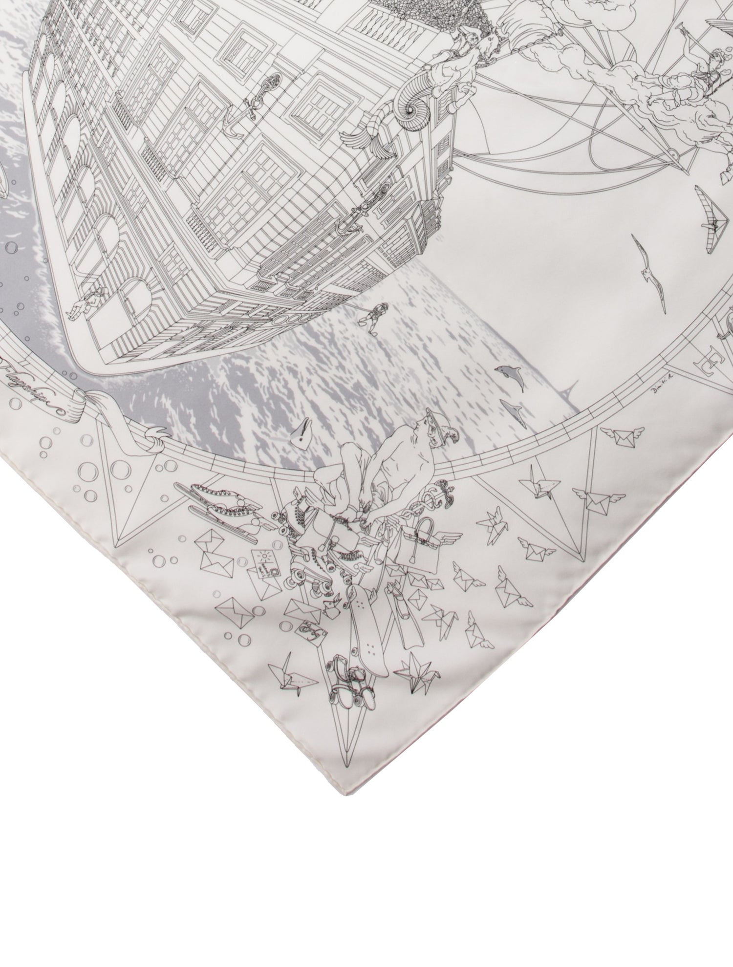Hermès Flagship Silk Scarf
