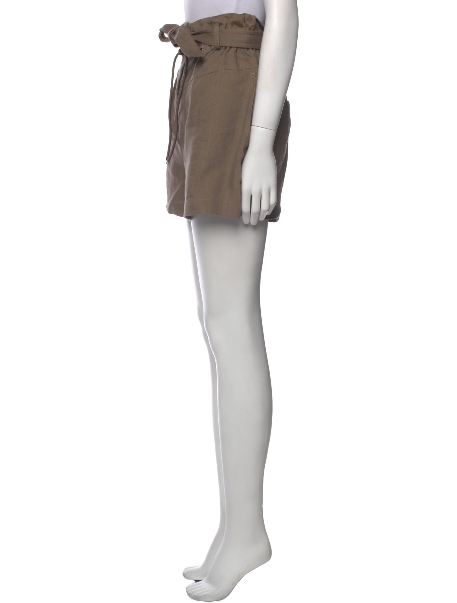 Hermès Linen Knee-Length Shorts