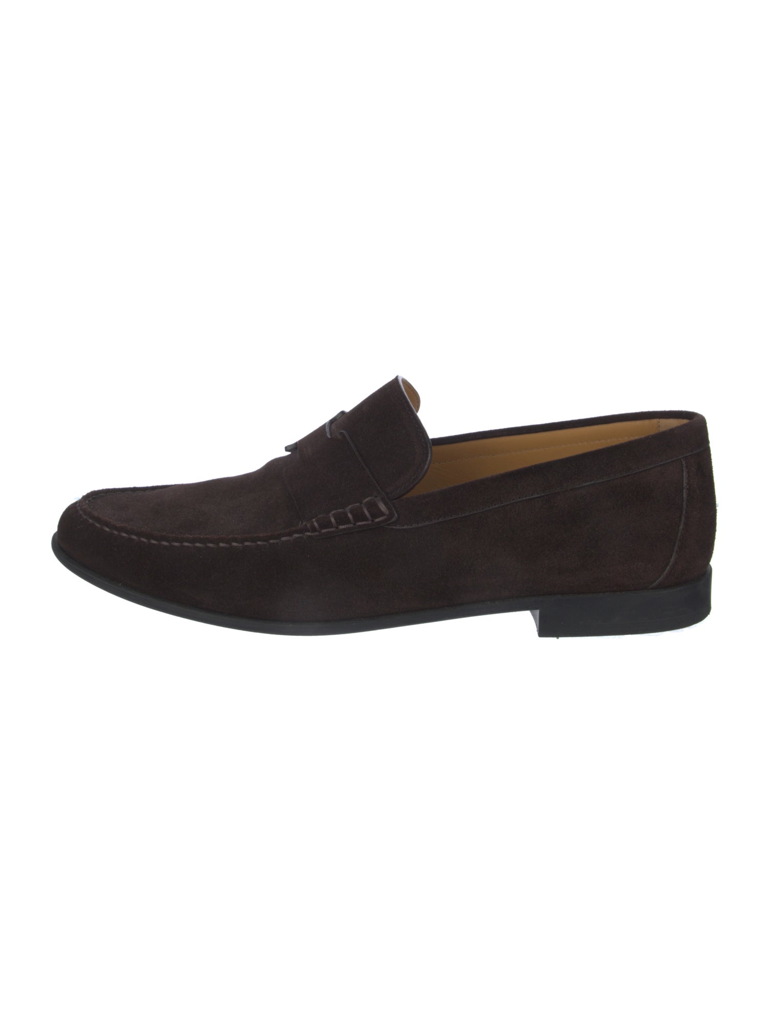 Hermès Suede Dress Loafers