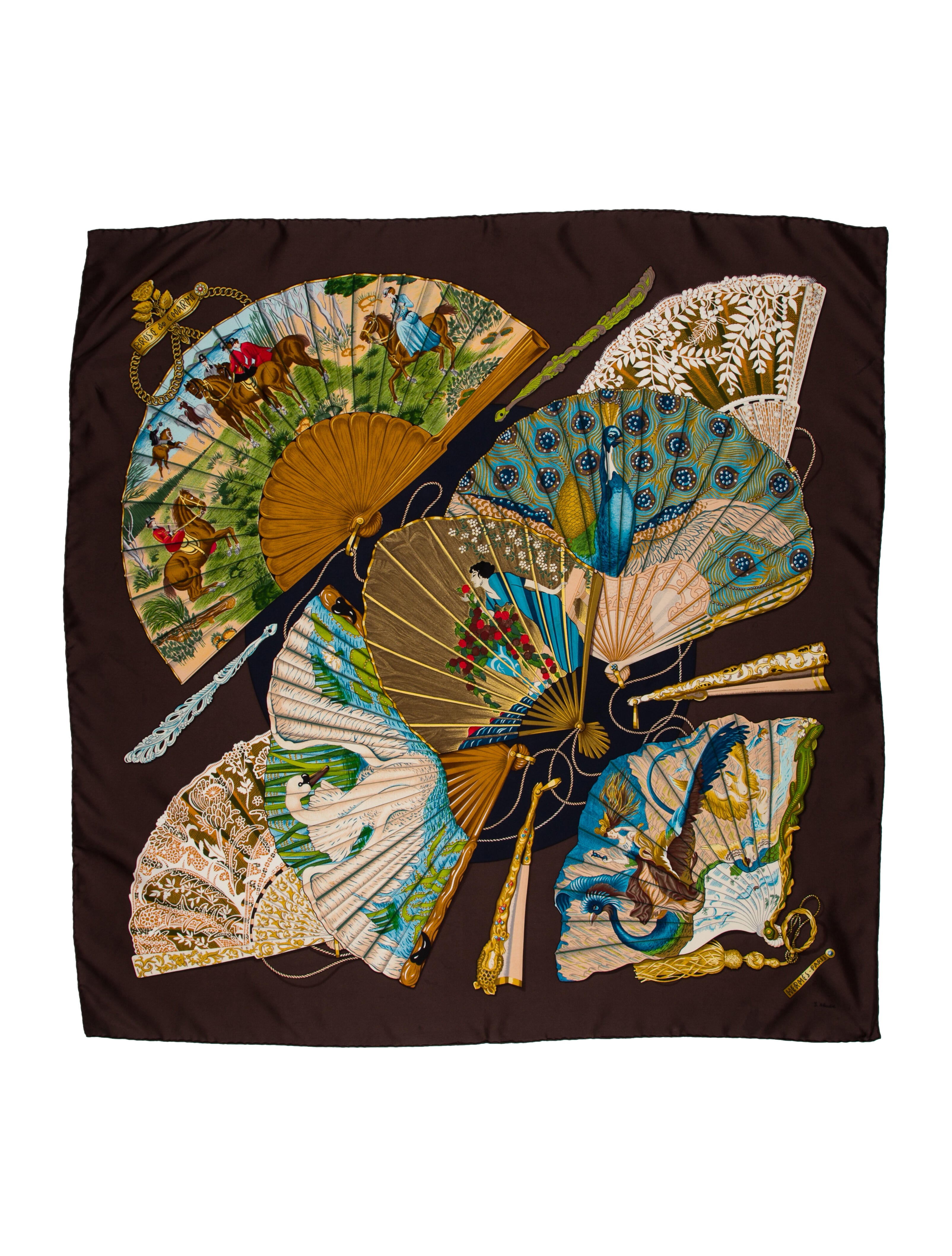 Hermès Brise de Charme Silk Scarf