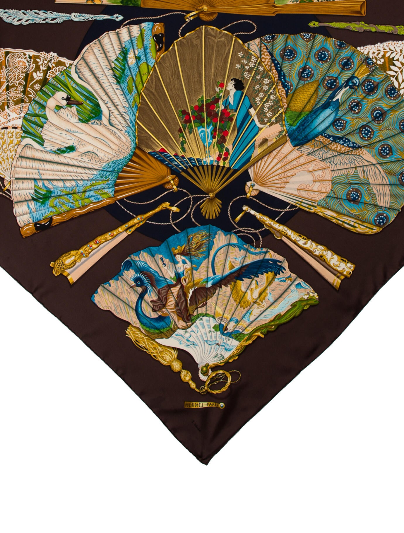 Hermès Brise de Charme Silk Scarf