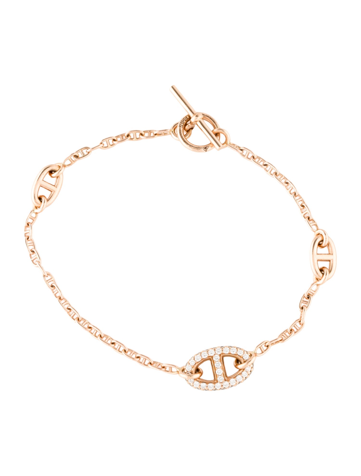 Hermès 18K Diamond Farandole Bracelet
