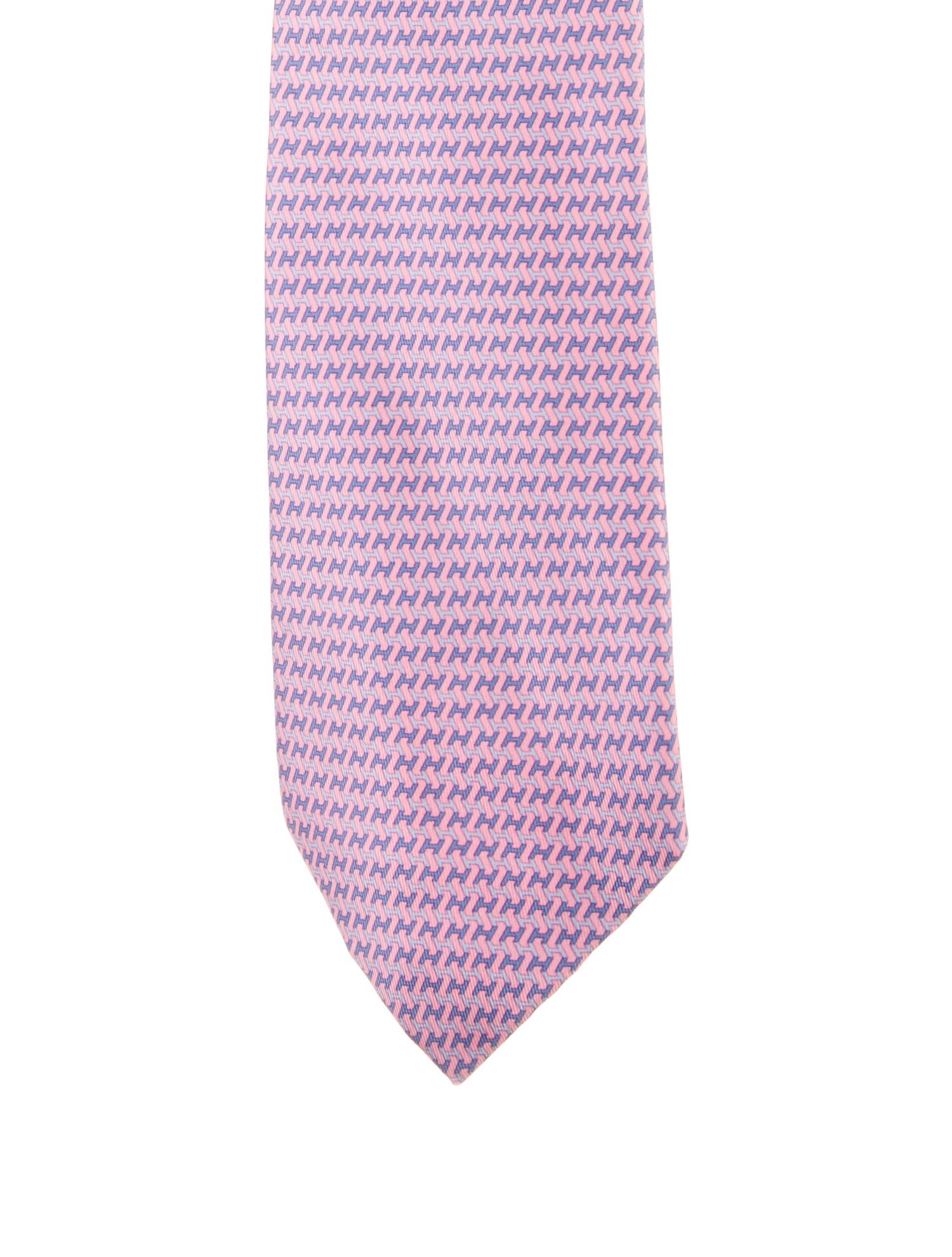 Hermès Silk Printed Tie