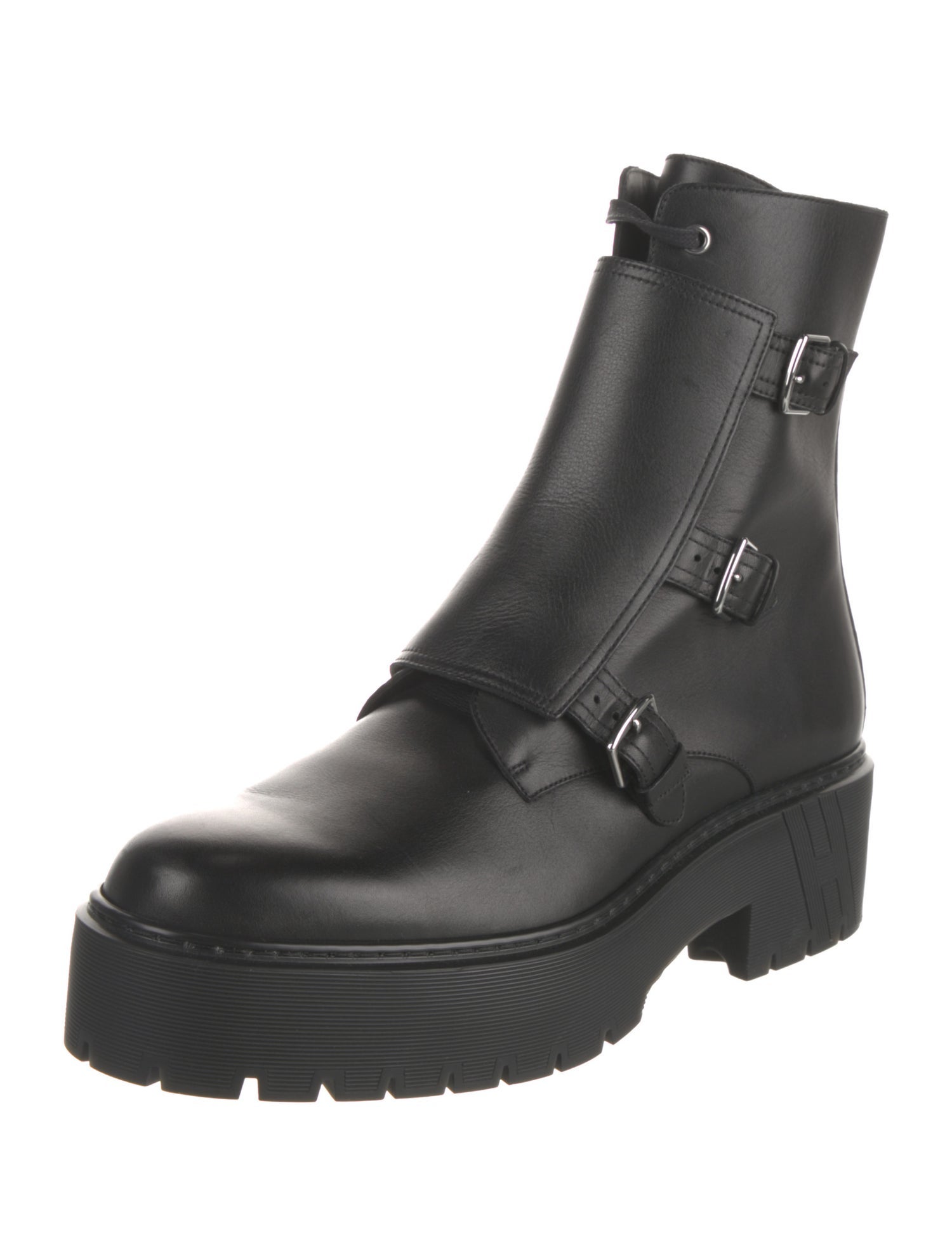 Hermès 2023 Hoodie Combat Boots