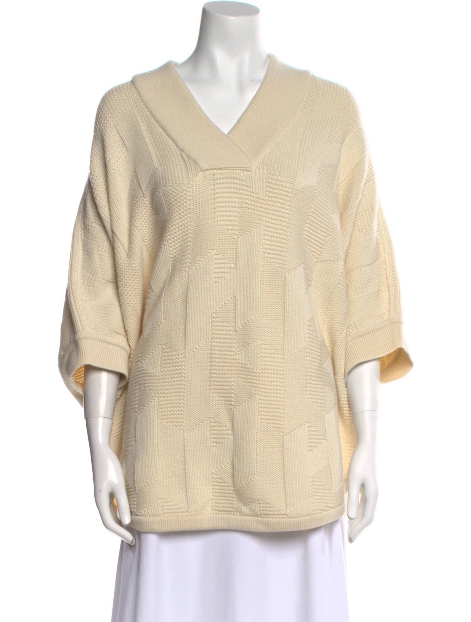 Hermès Virgin Wool V-Neck Sweater w/ Tags