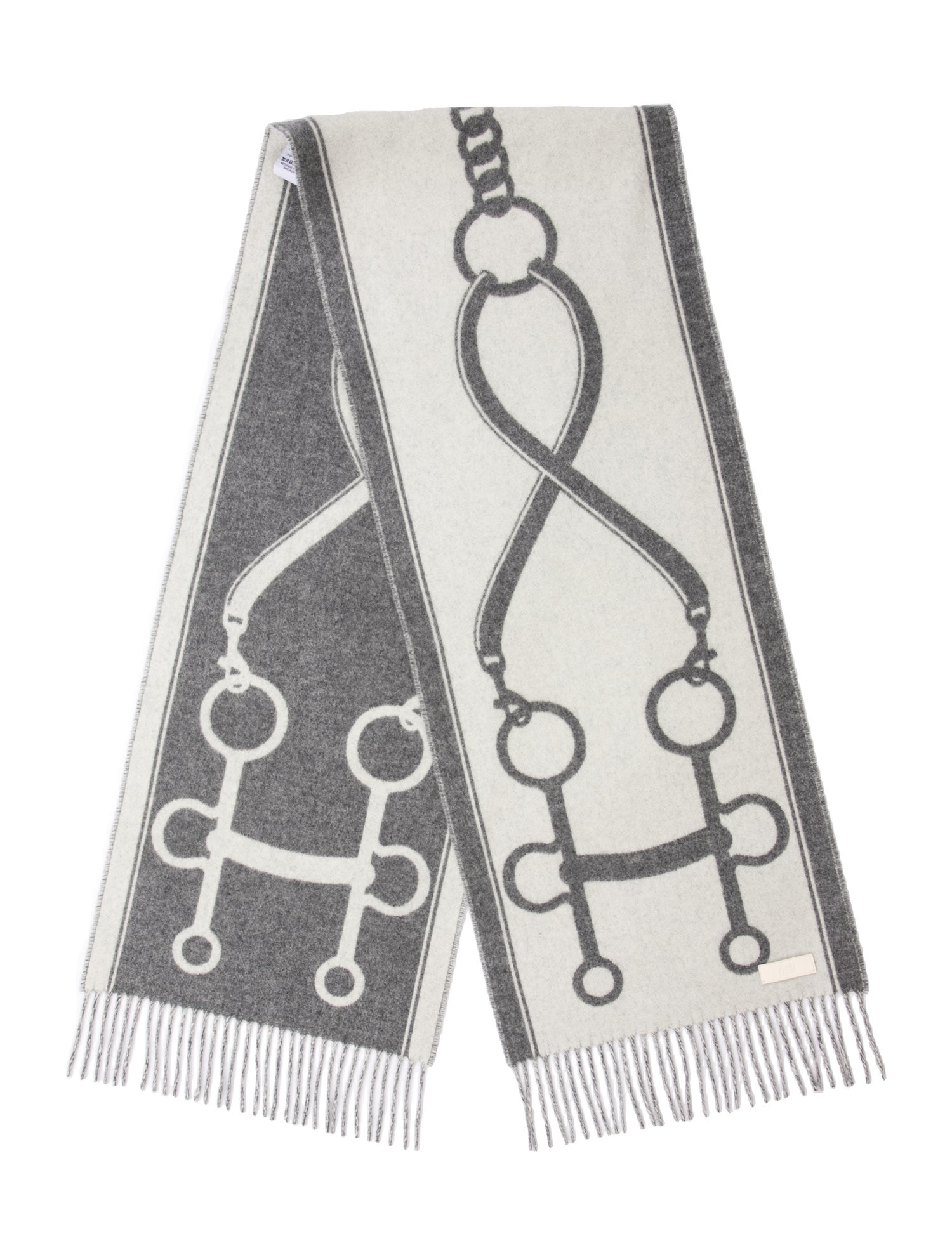 Hermès Casaque Mors Cashmere Muffler