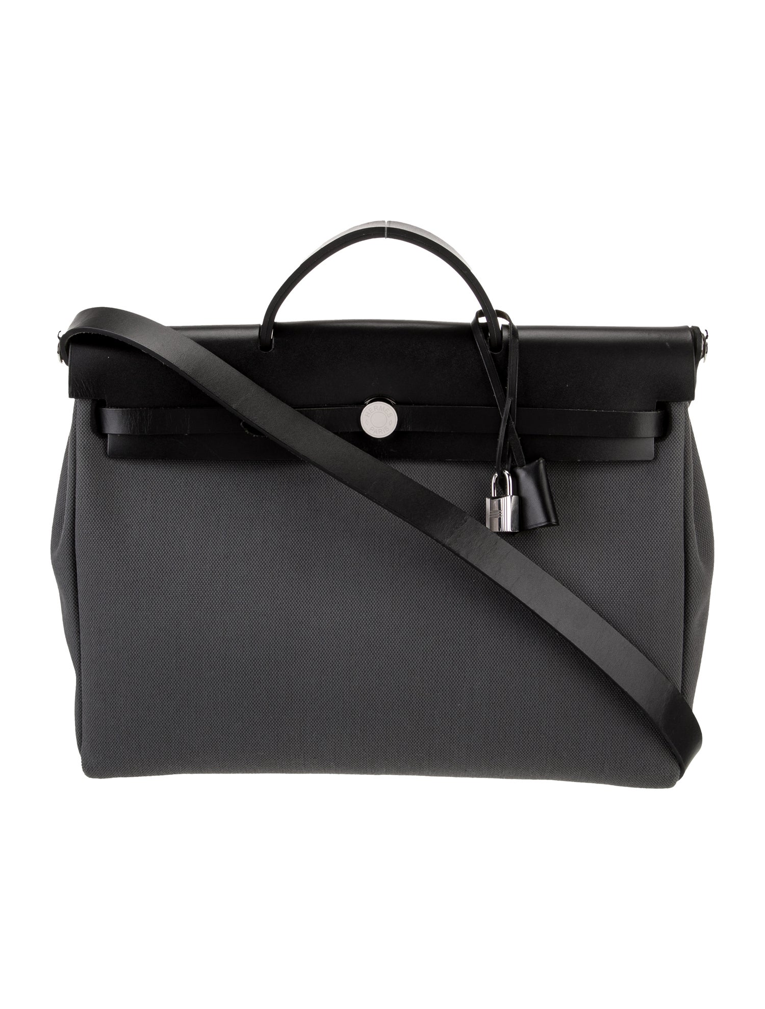 Hermès 2024 Toile Militaire Herbag Messenger 39