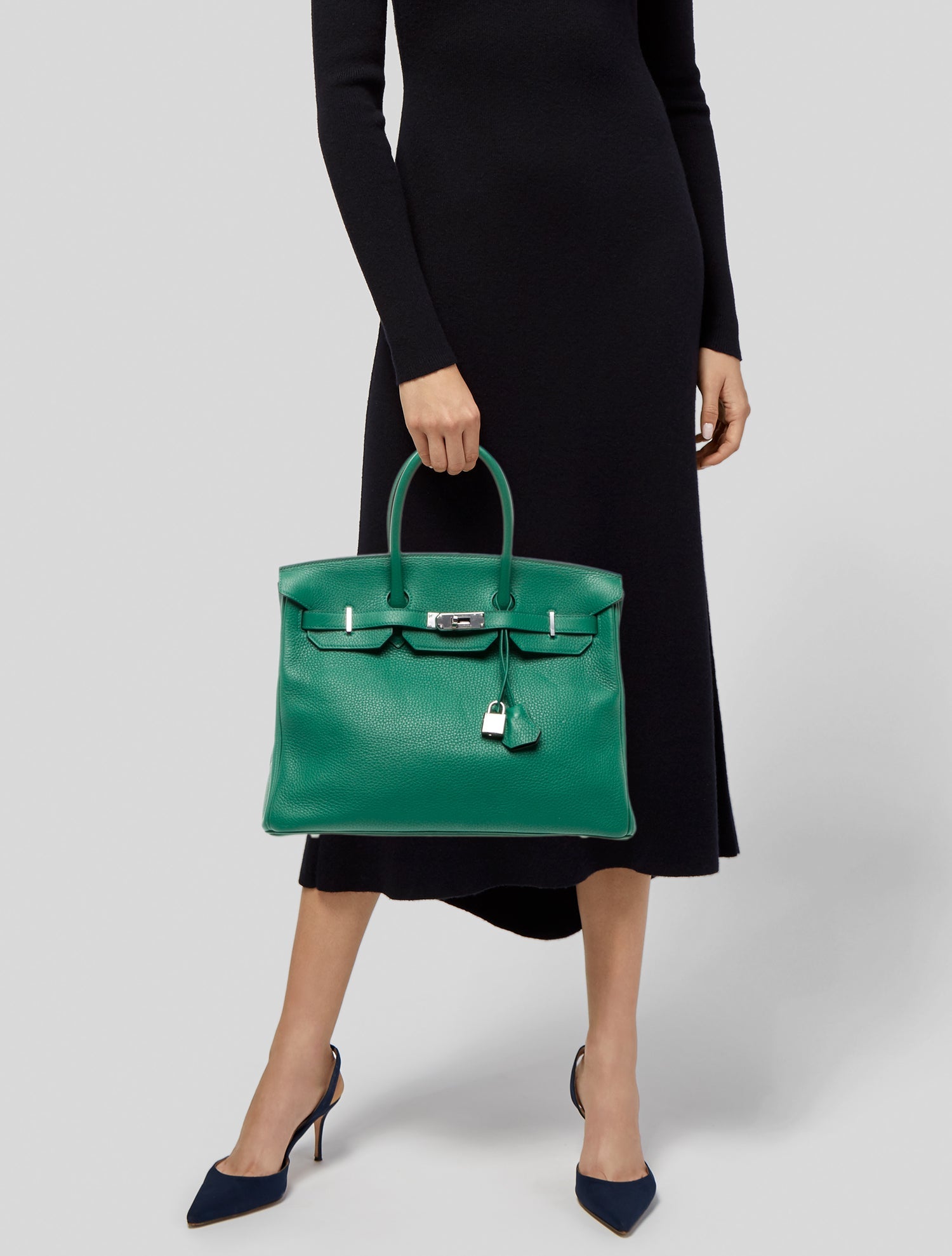 Hermès Clemence Verso Birkin 35