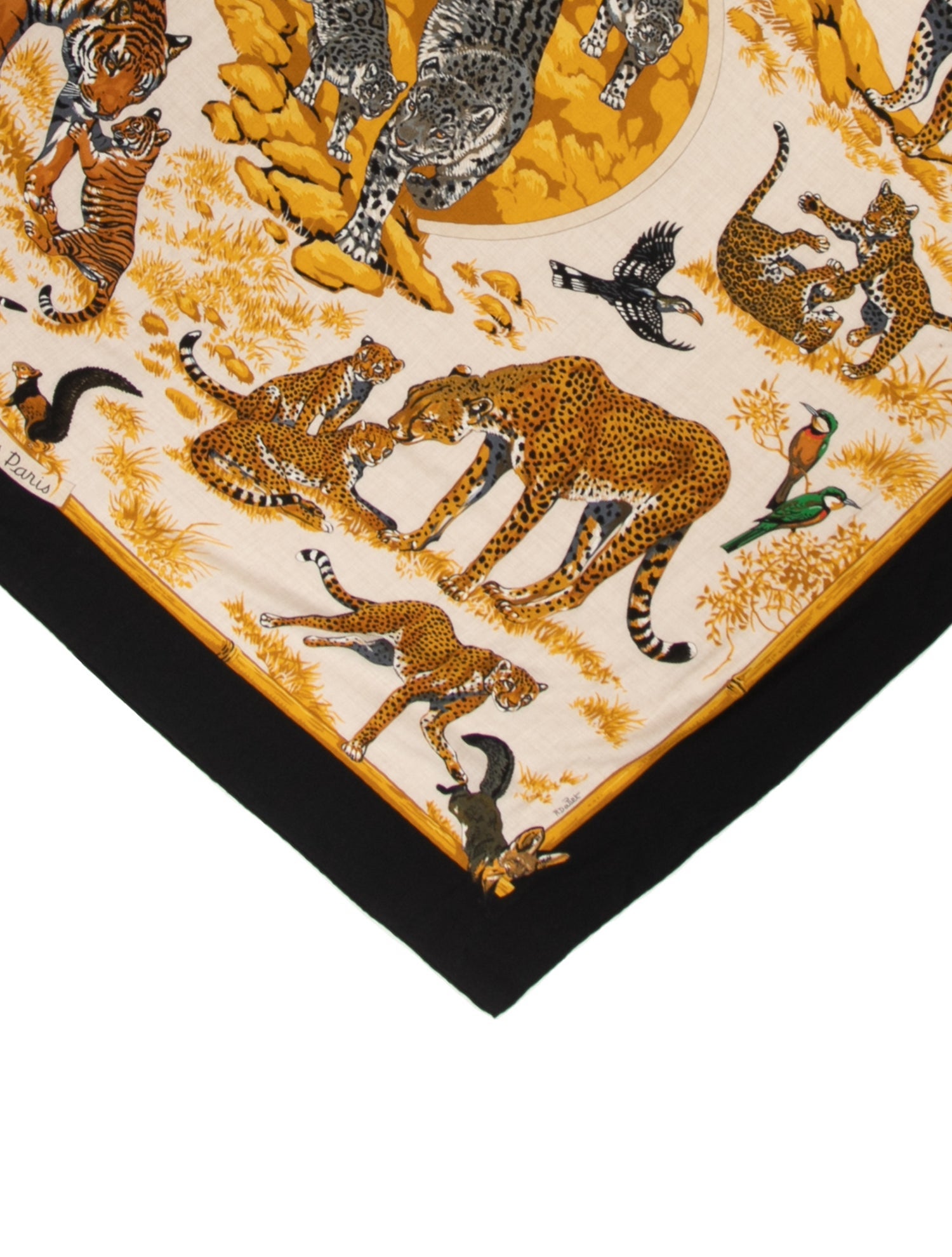 Hermès Tendresse Féline Cashmere Shawl