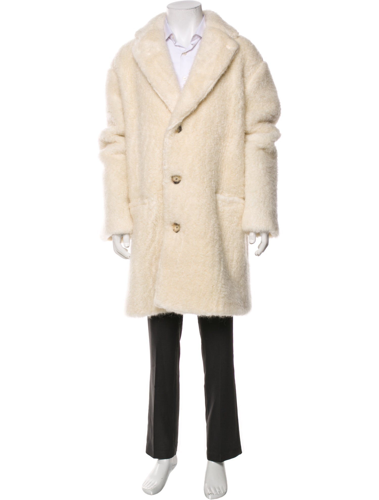 Hermès Mohair Overcoat w/ Tags