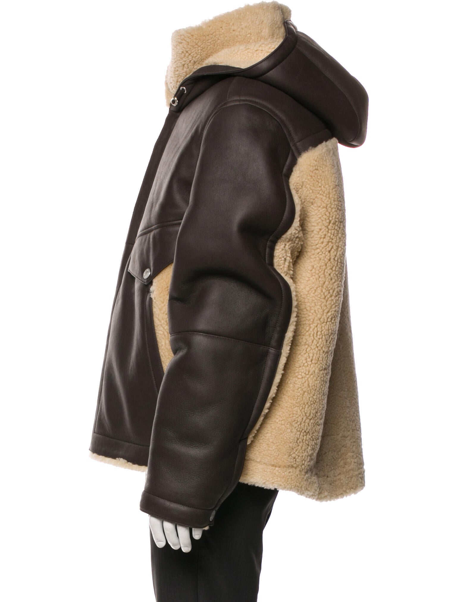 Hermès Leather Moto Jacket w/ Tags