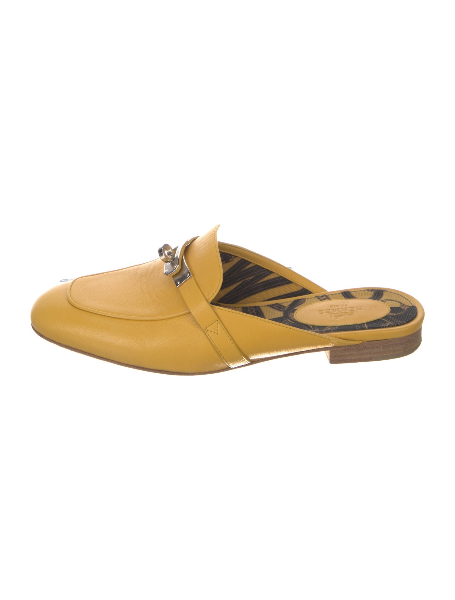 Hermès Oz Leather Mules