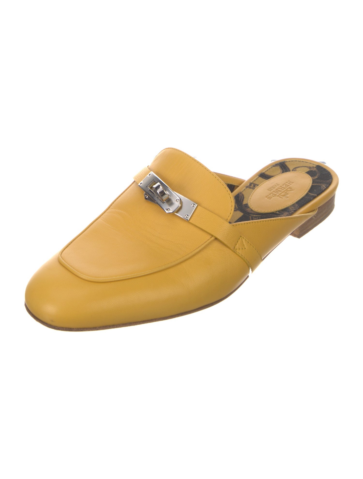 Hermès Oz Leather Mules