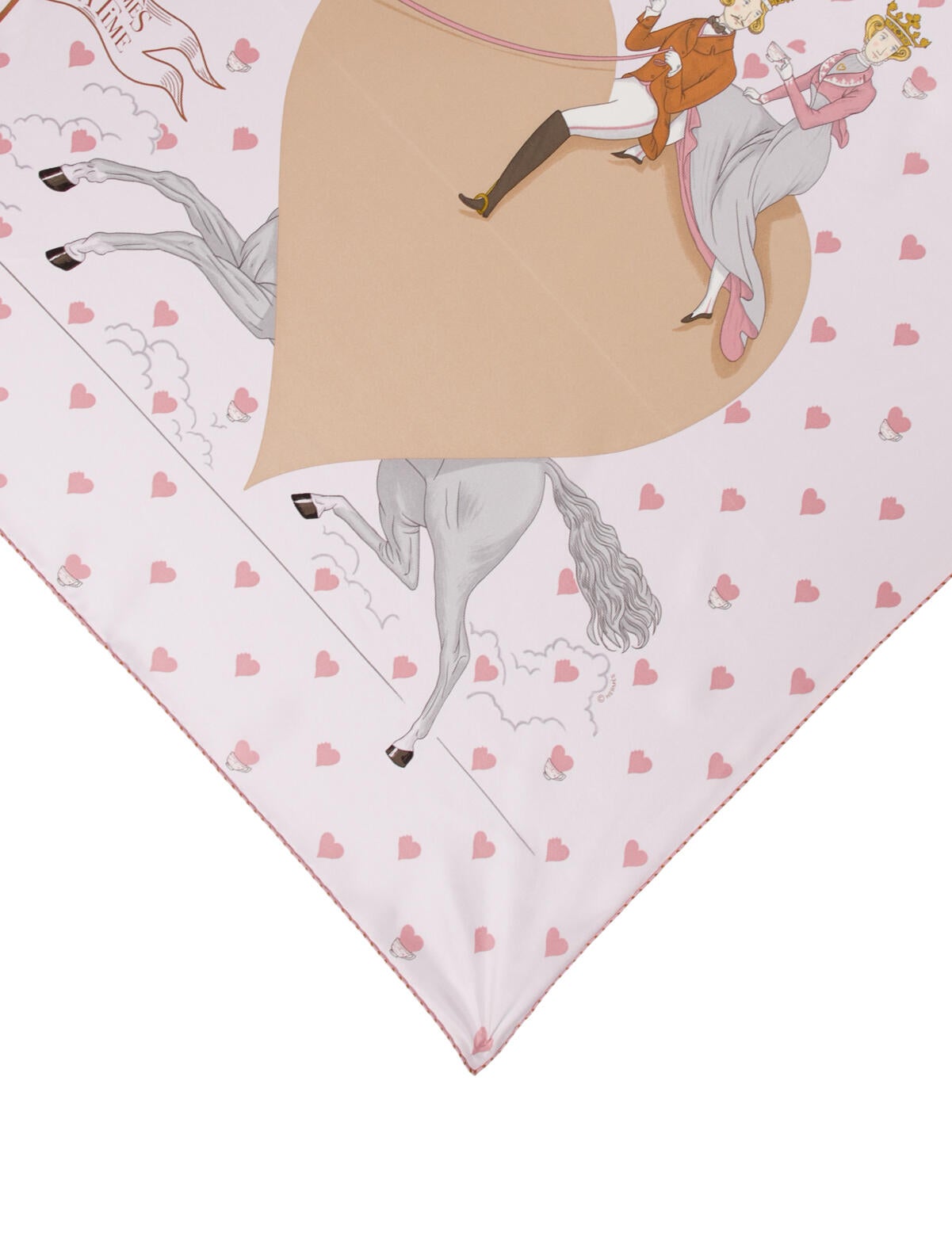 Hermès Tea Time Silk Scarf