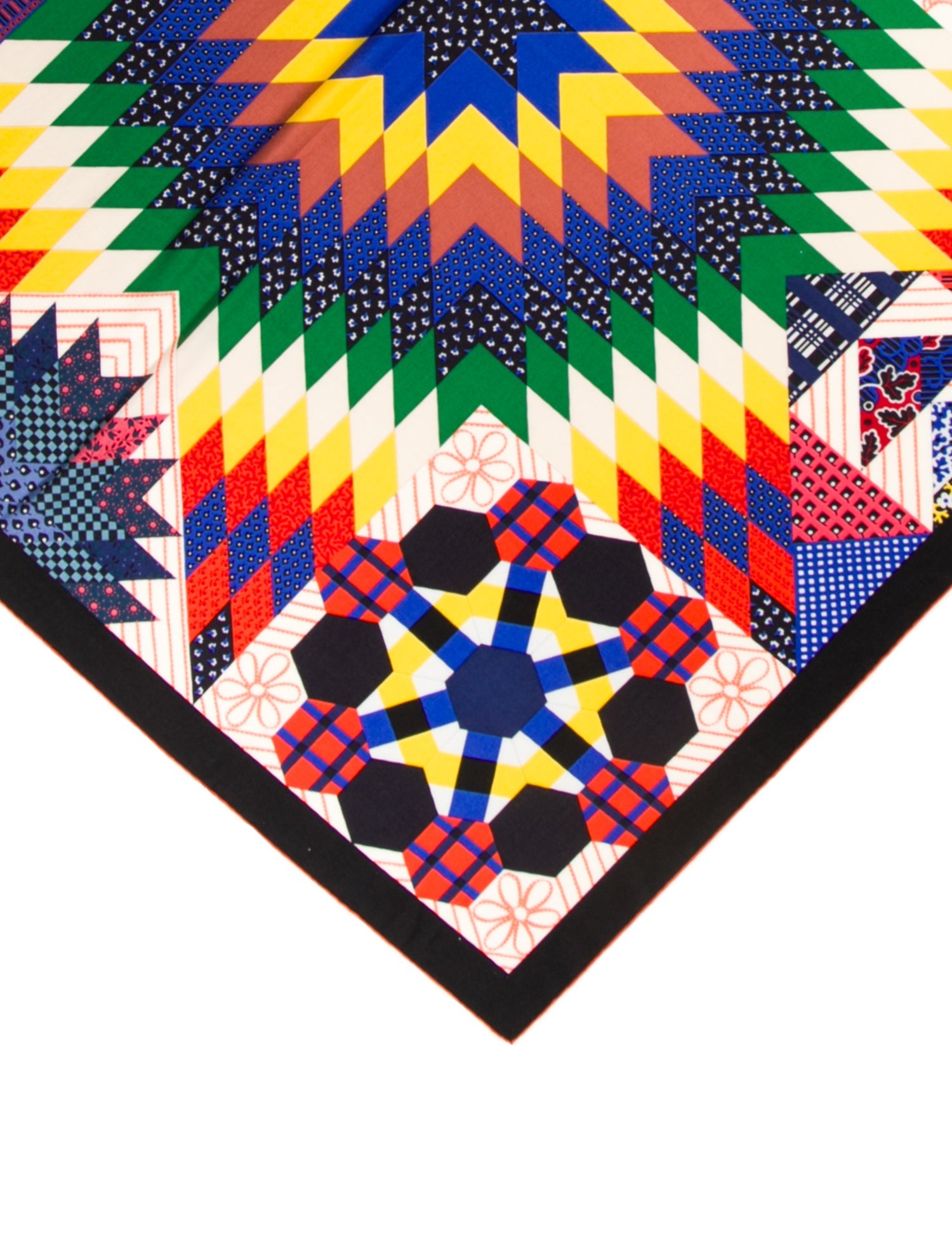 Hermès American Quilts Cashmere Shawl